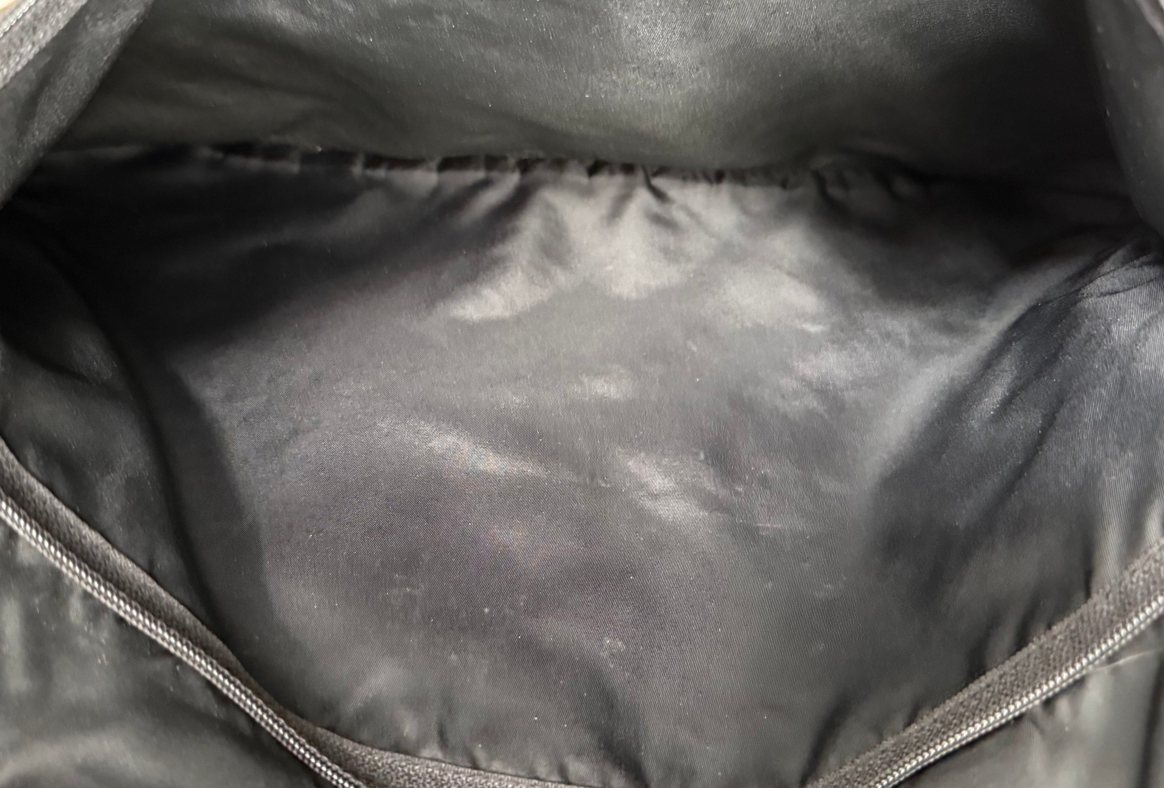 Prada Nylon Shoulder Tote Bag Black