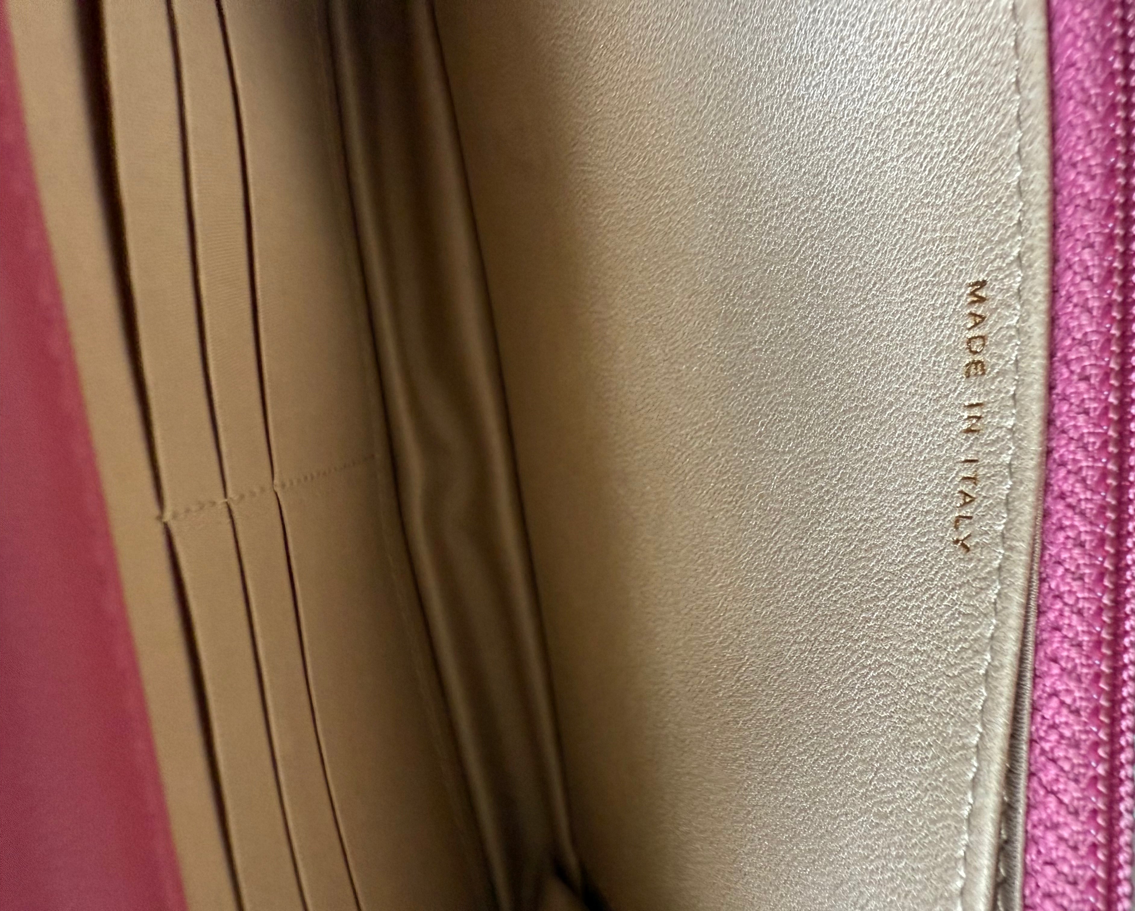 Chanel Camellia Wallet On Chain (WOC) Pink