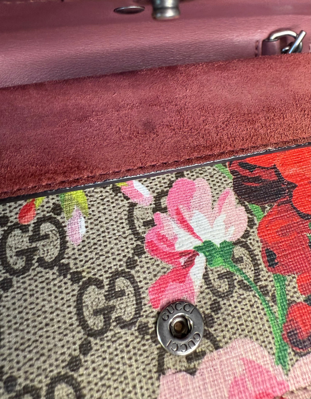 Gucci Super Mini Dionysus Blooms Bag