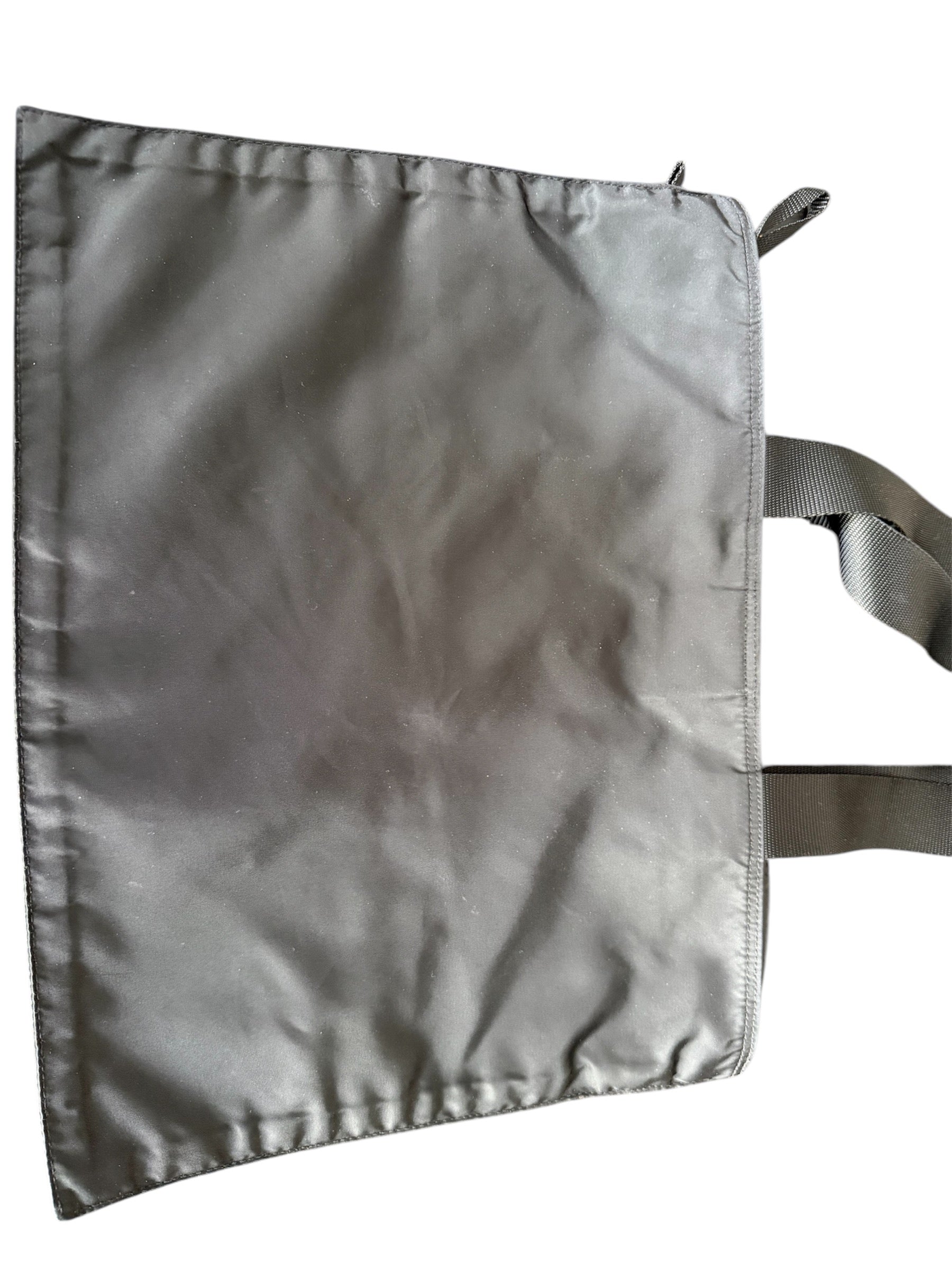 Prada Nylon Shoulder Tote Bag Black