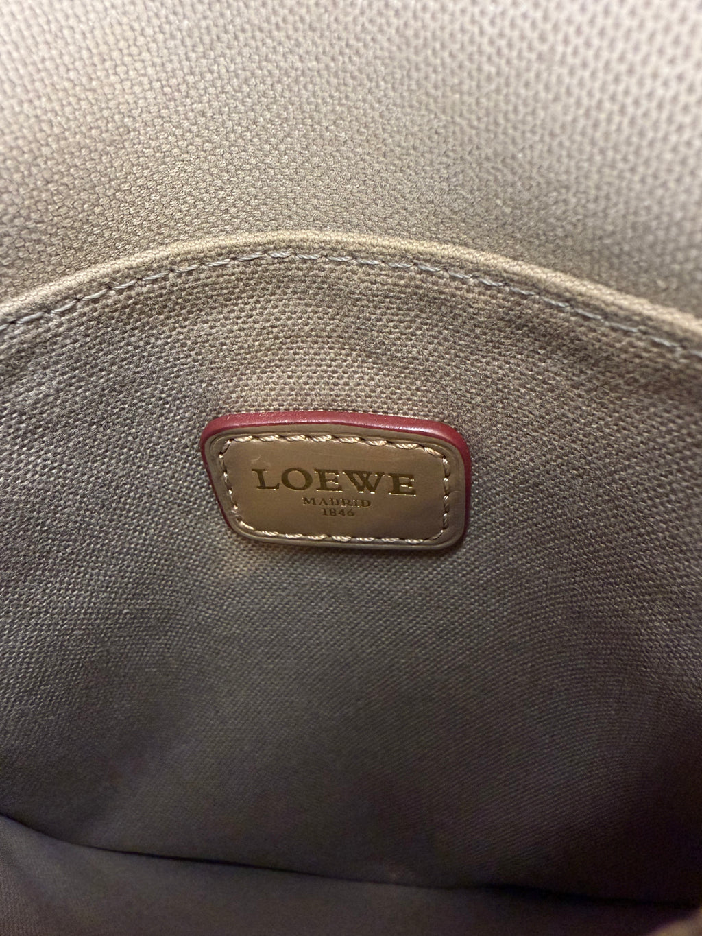 Loewe Crossbody Bag Grey