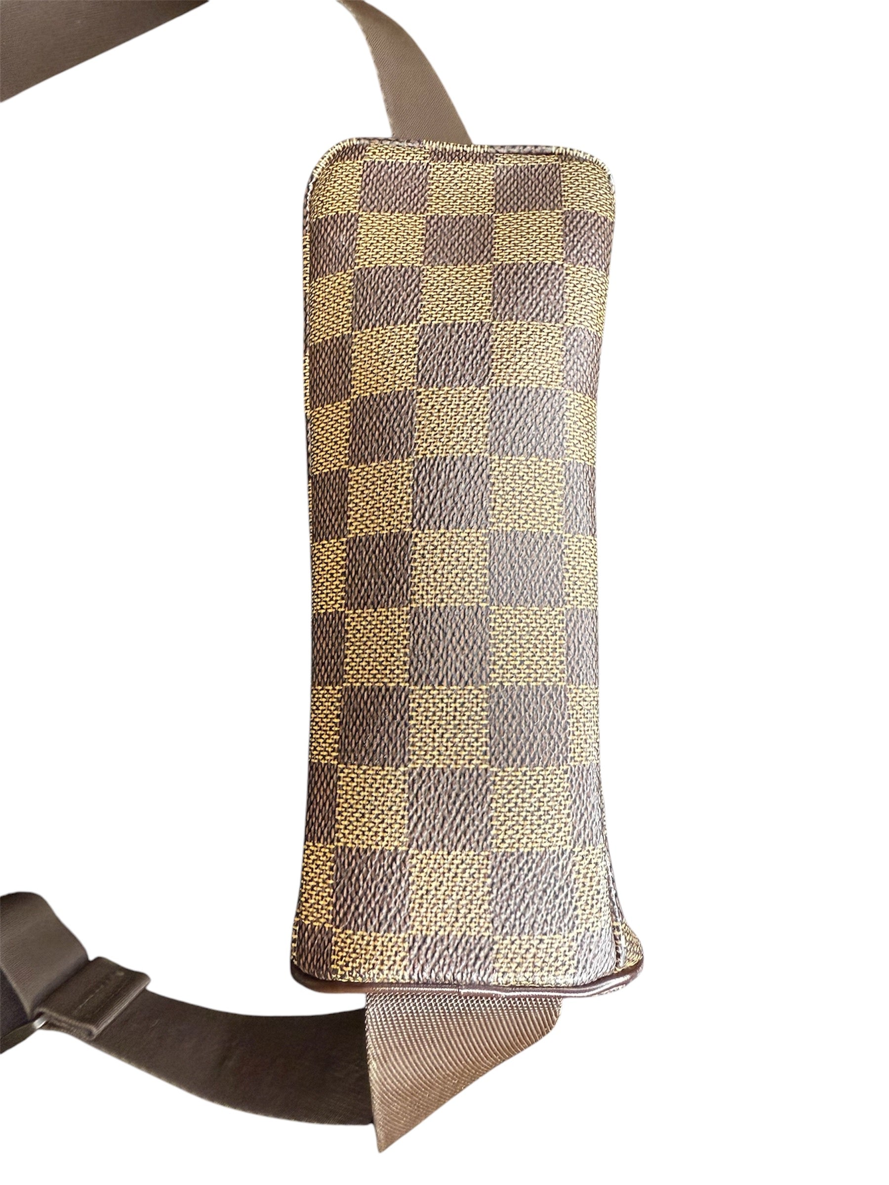 Louis Vuitton Damier Olav PM Crossbody Bag Brown