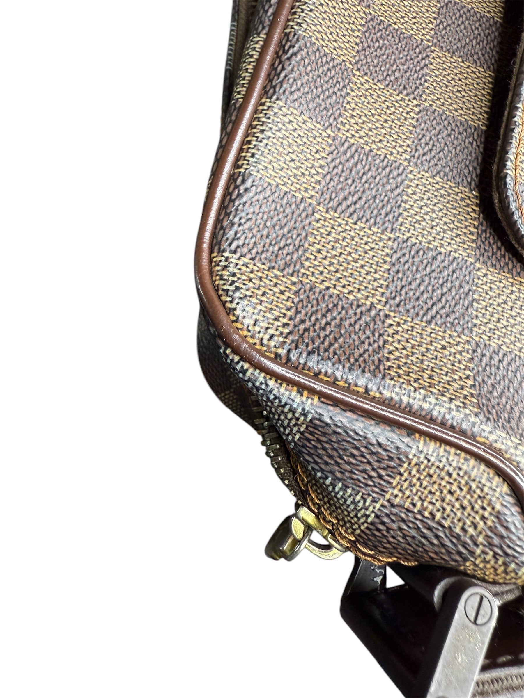 Louis Vuitton Damier Olav PM Crossbody Bag Brown