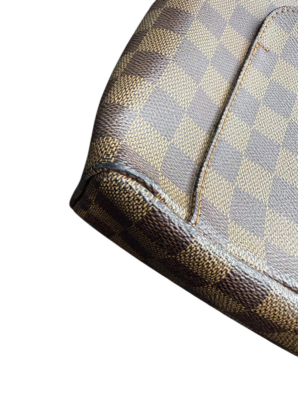 Louis Vuitton Damier Olav PM Crossbody Bag Brown