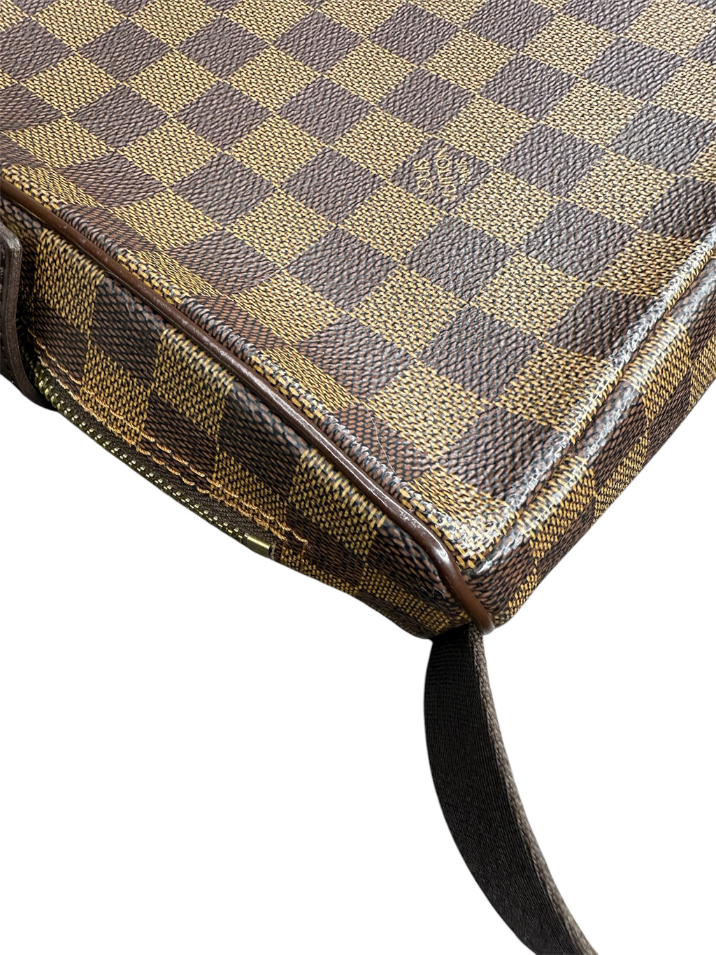 Louis Vuitton Damier Olav PM Crossbody Bag Brown