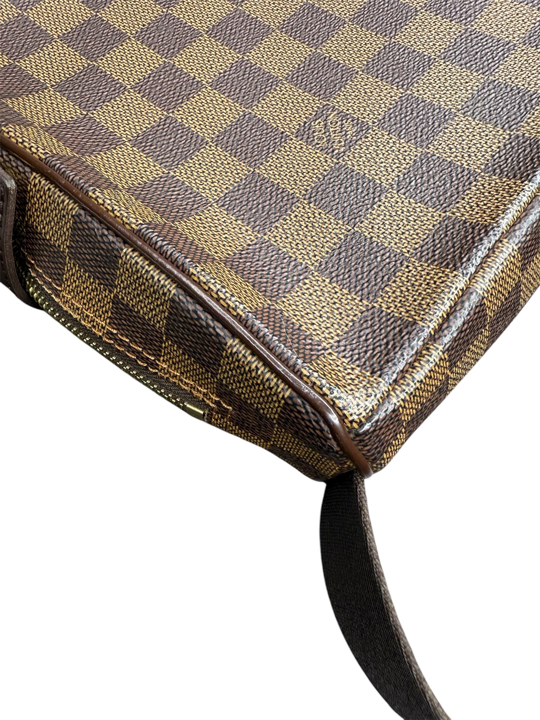 Louis Vuitton Damier Olav PM Crossbody Bag Brown