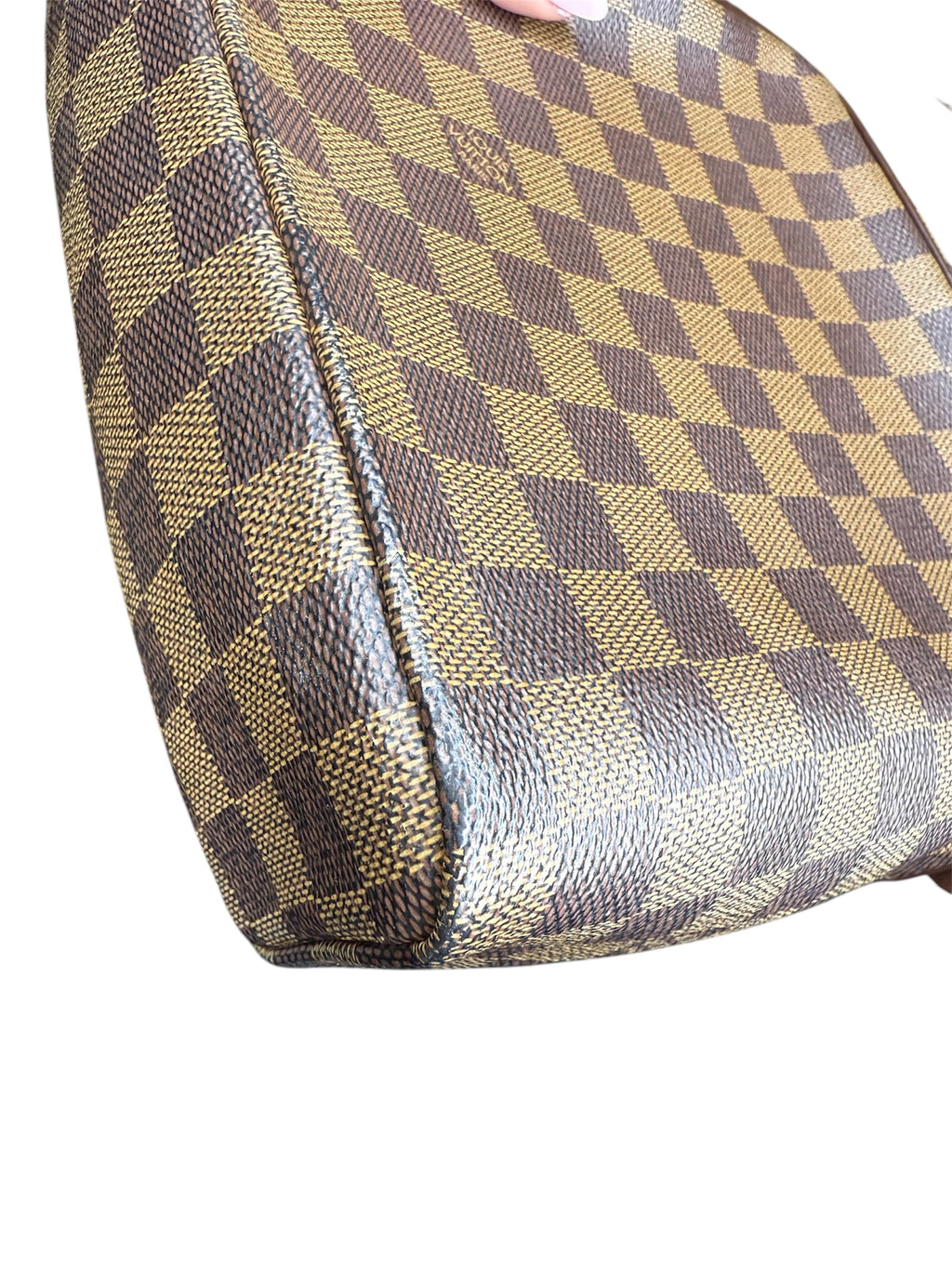 Louis Vuitton Damier Olav PM Crossbody Bag Brown