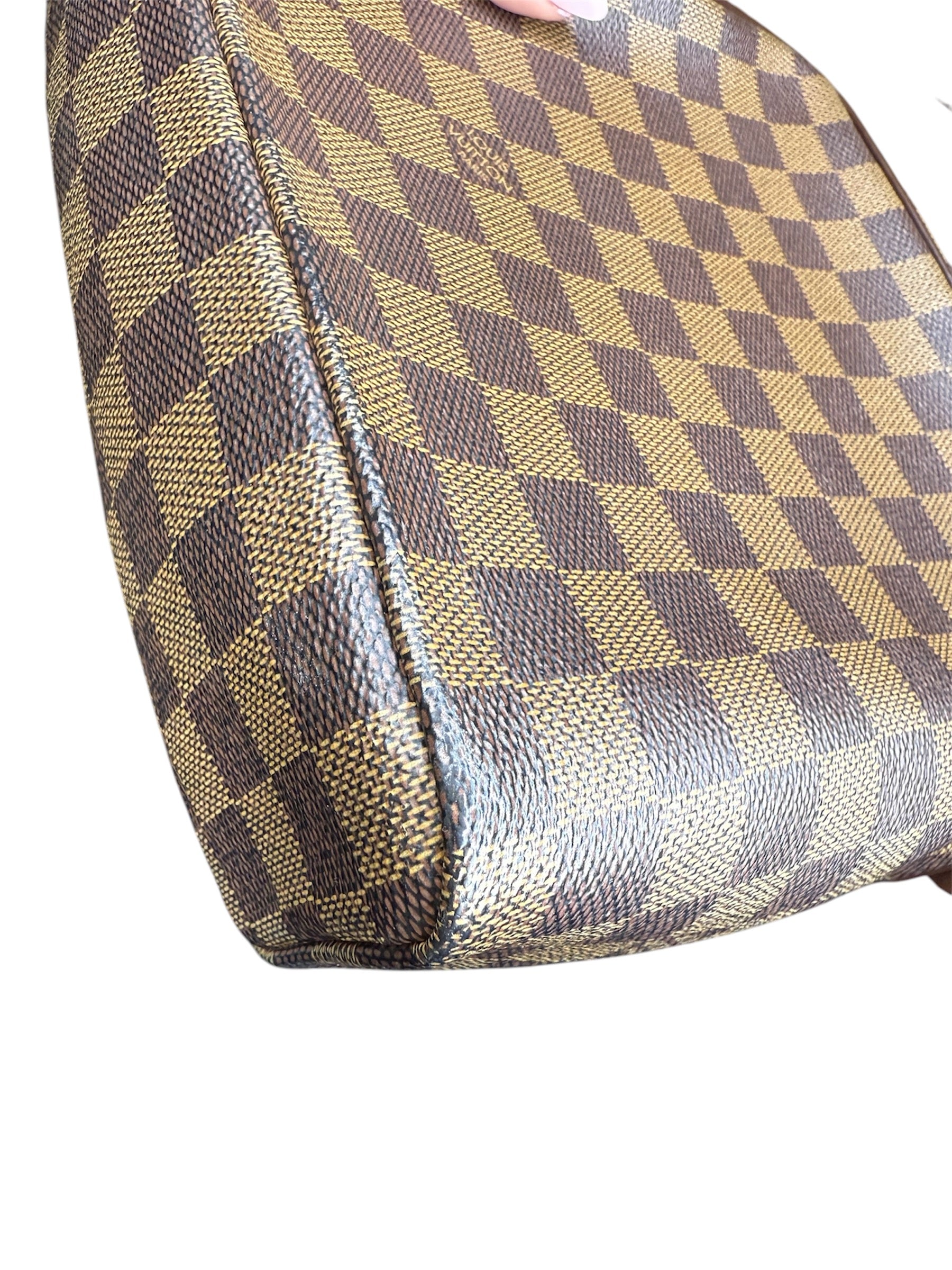 Louis Vuitton Damier Olav PM Crossbody Bag Brown
