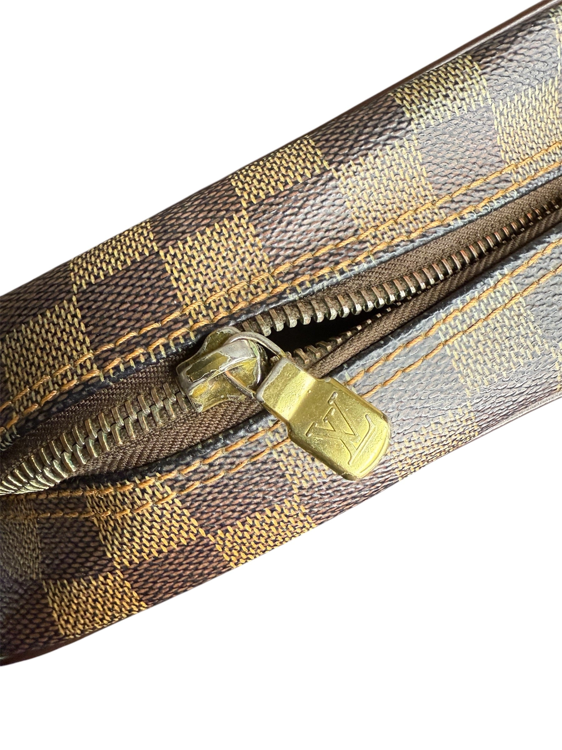 Louis Vuitton Damier Olav PM Crossbody Bag Brown