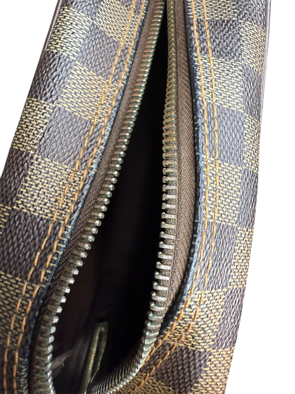 Louis Vuitton Damier Olav PM Crossbody Bag Brown