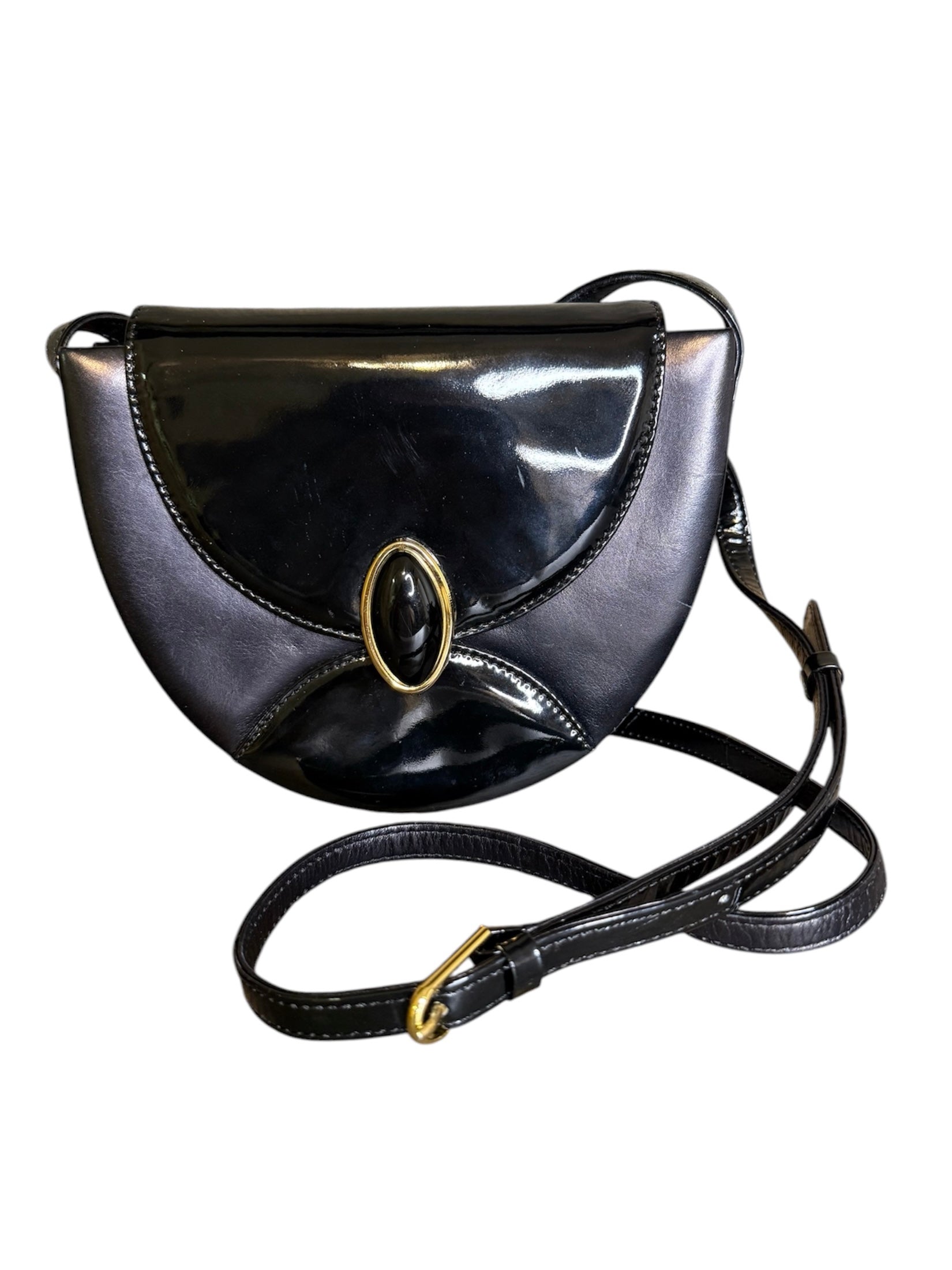 Ginvenchy Patent Leather Crossbody Bag