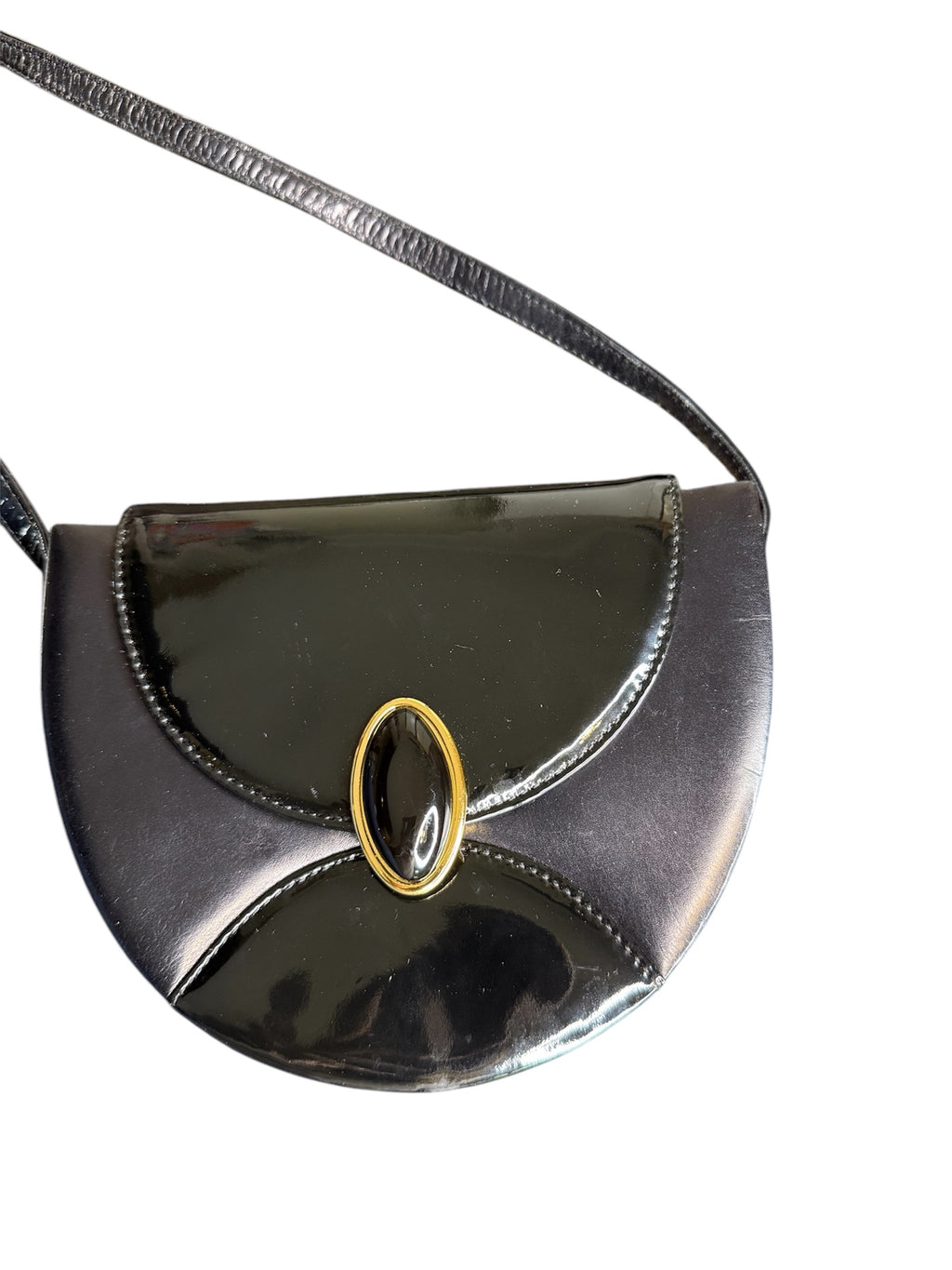 Ginvenchy Patent Leather Crossbody Bag