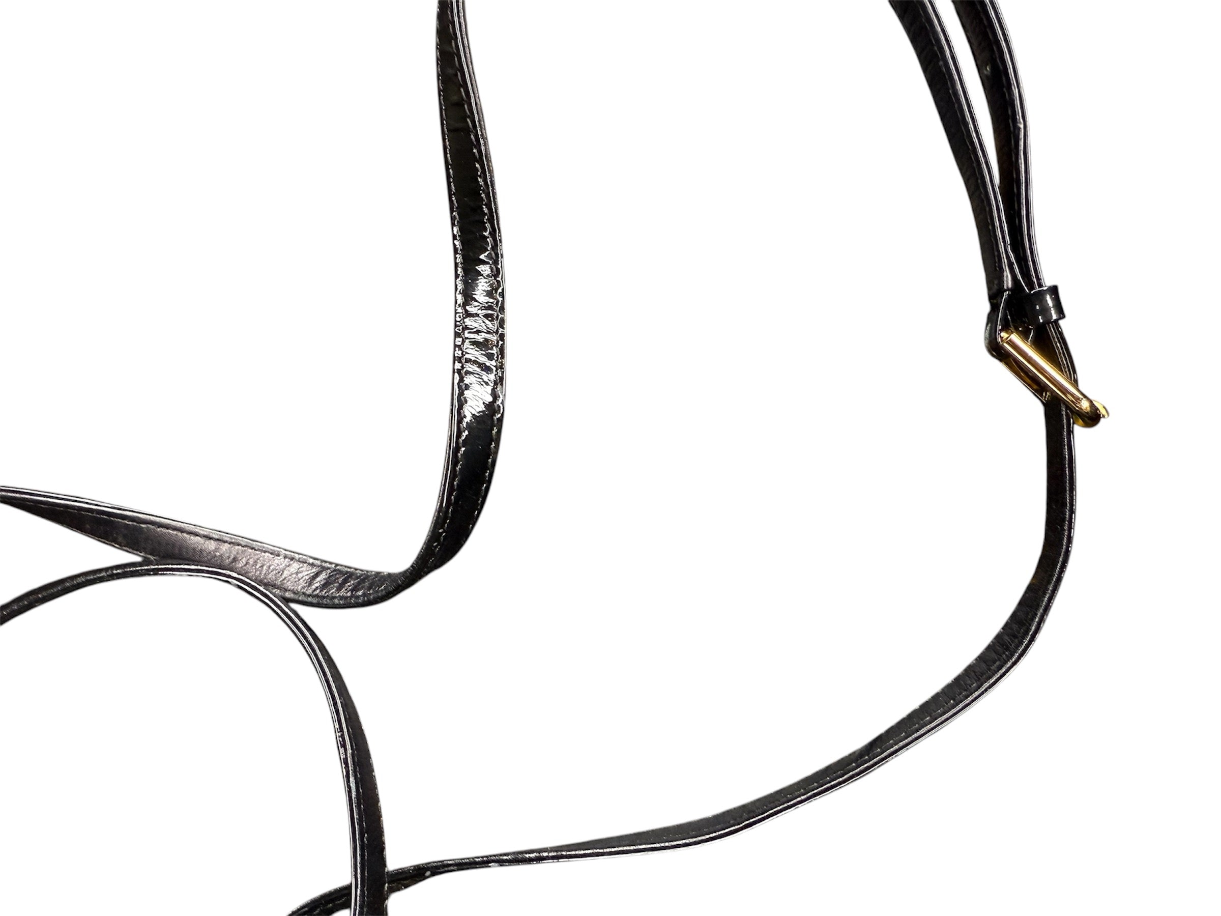 Ginvenchy Patent Leather Crossbody Bag