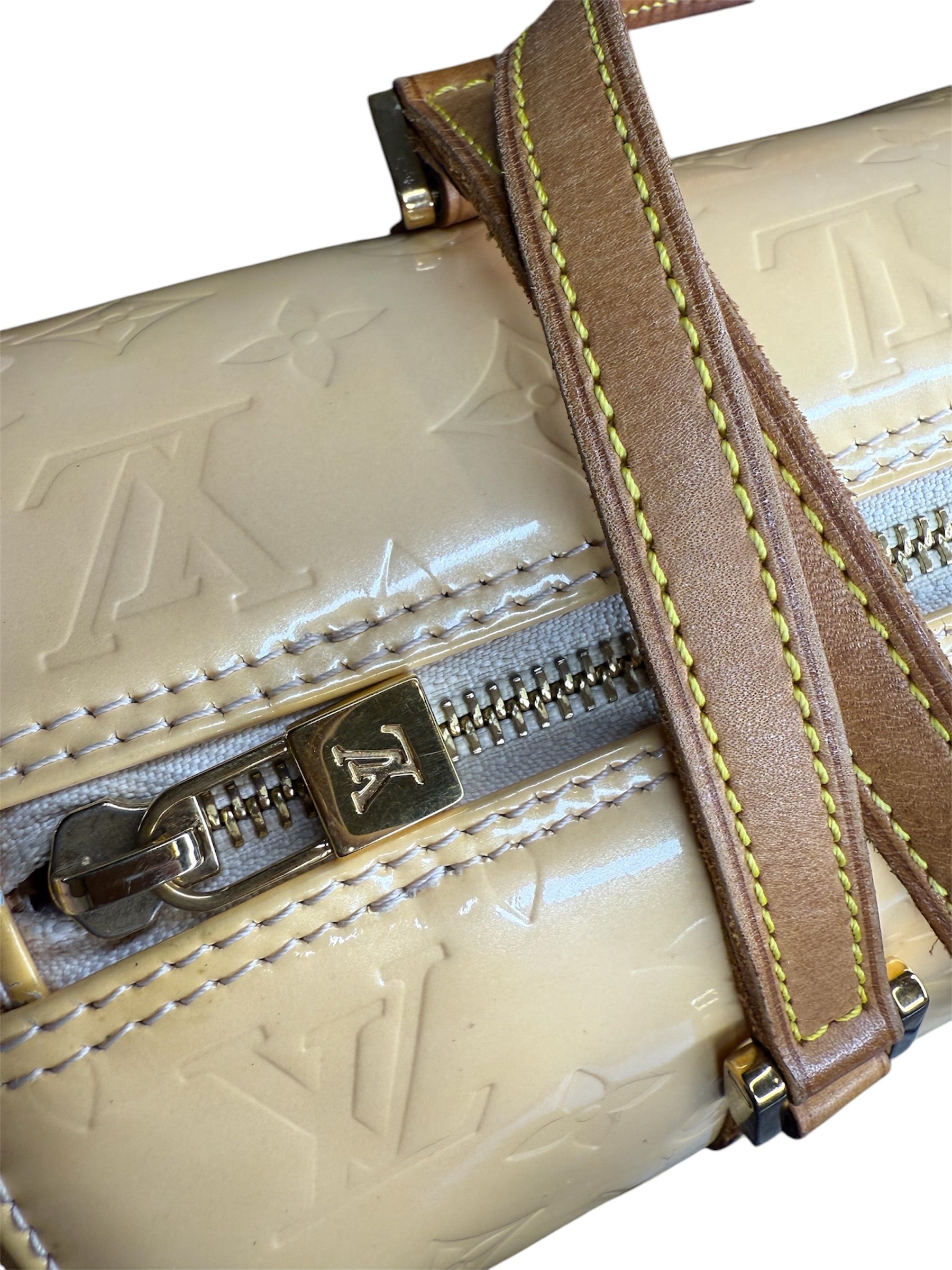 Louis Vuitton Monogram Vernis Leather Bedford Bag