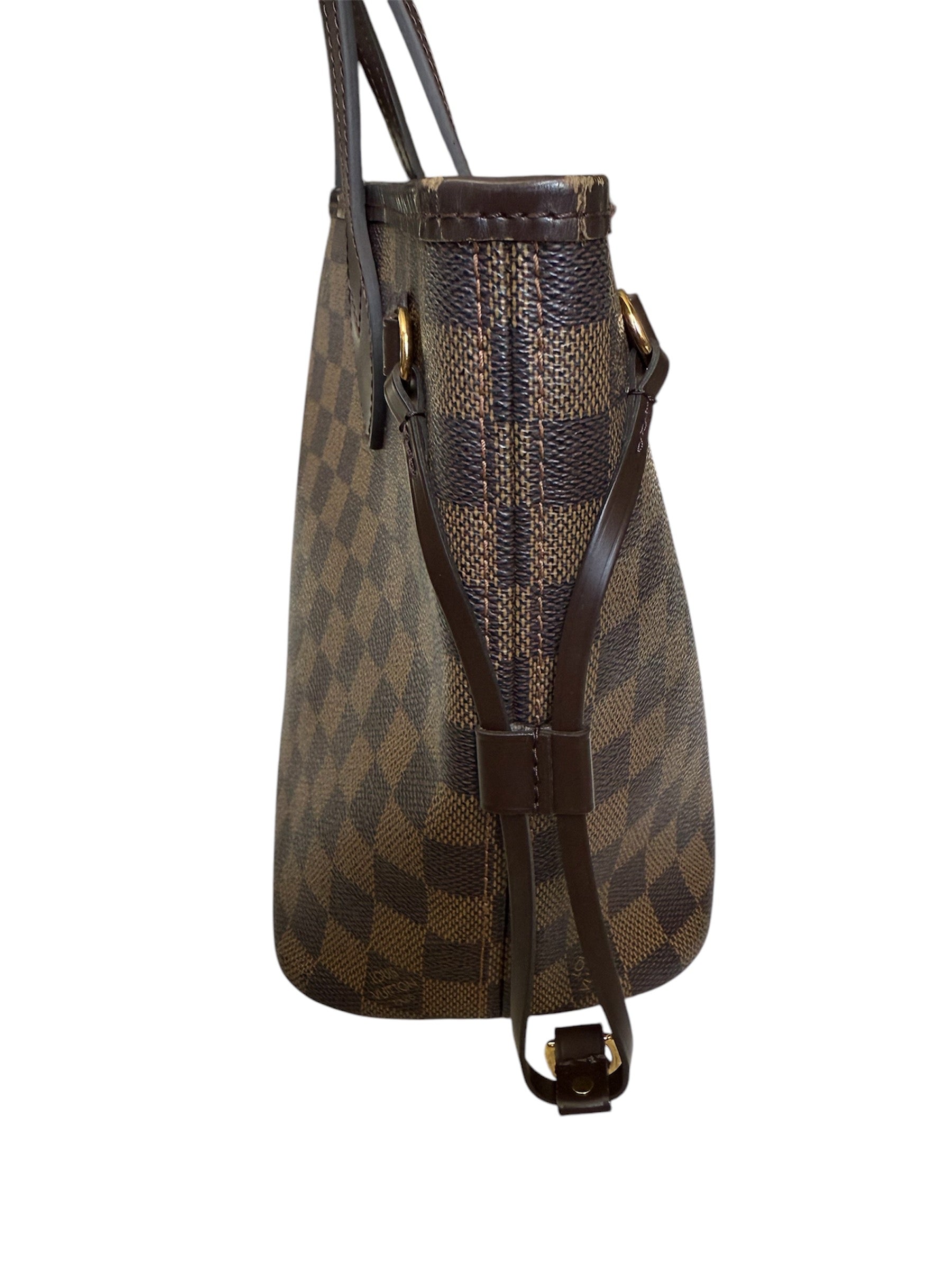 Louis Vuitton Damier Neverfull PM Brown