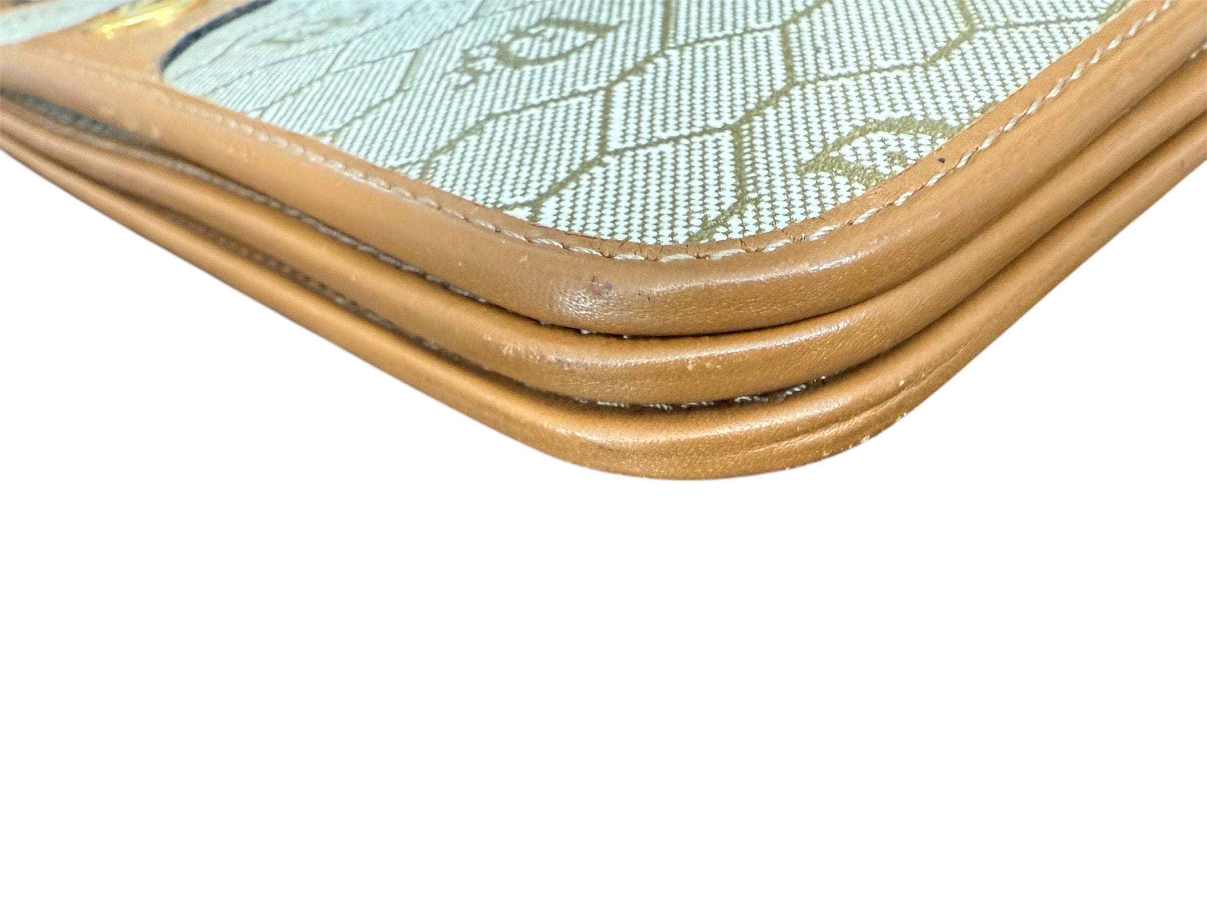 Christian Dior Honeycomb PVC Chain Shoulder Bag