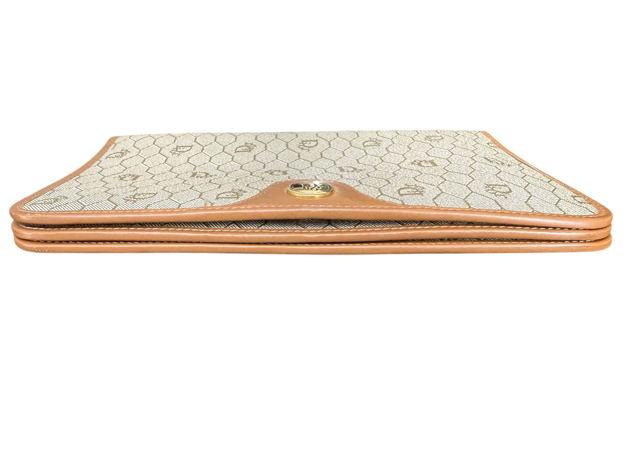 Christian Dior Honeycomb PVC Chain Shoulder Bag