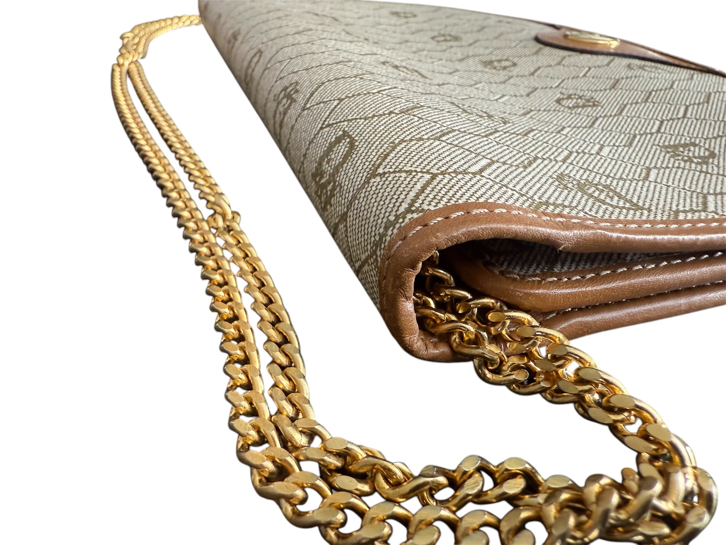 Christian Dior Honeycomb PVC Chain Shoulder Bag