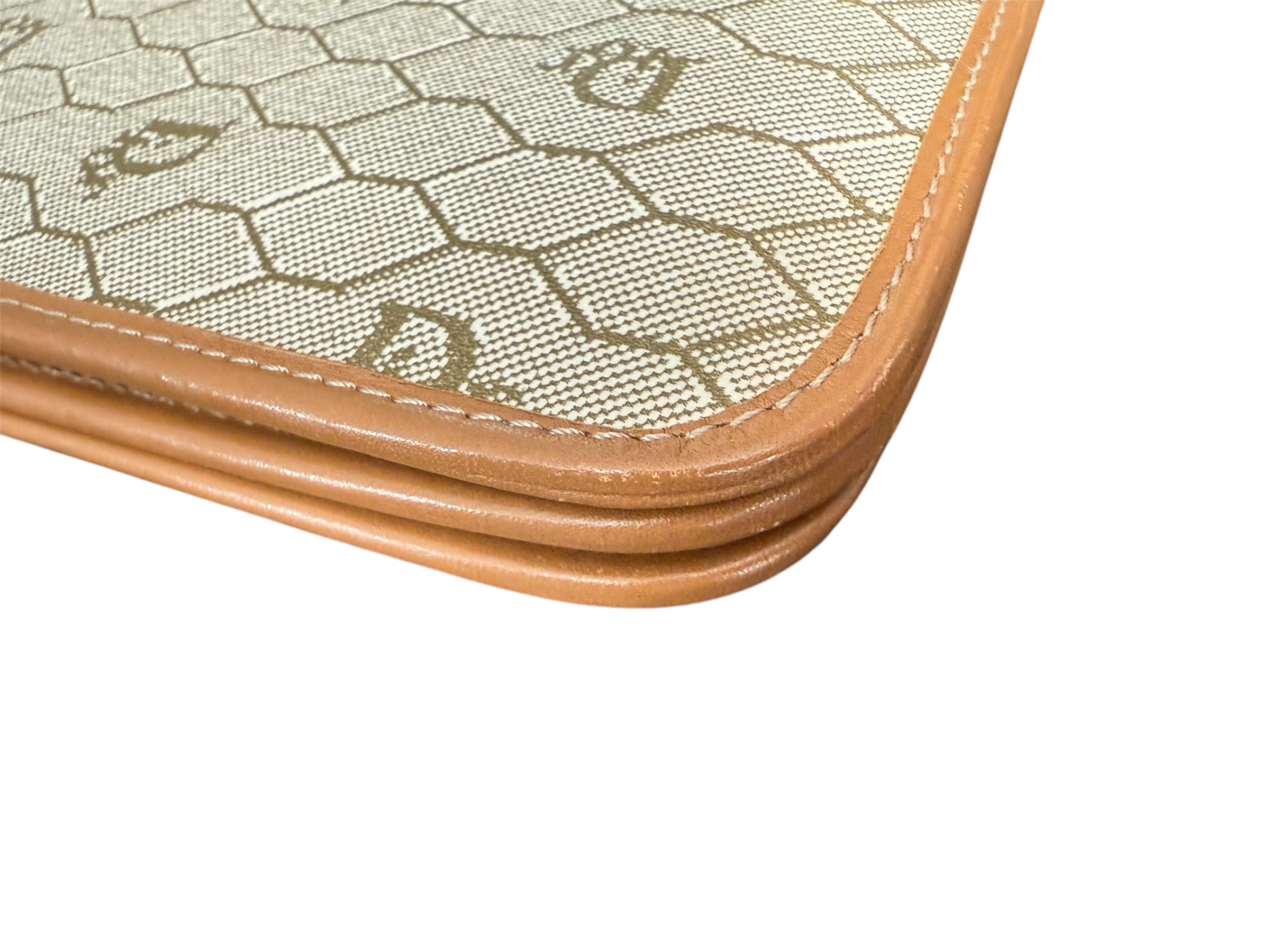 Christian Dior Honeycomb PVC Chain Shoulder Bag