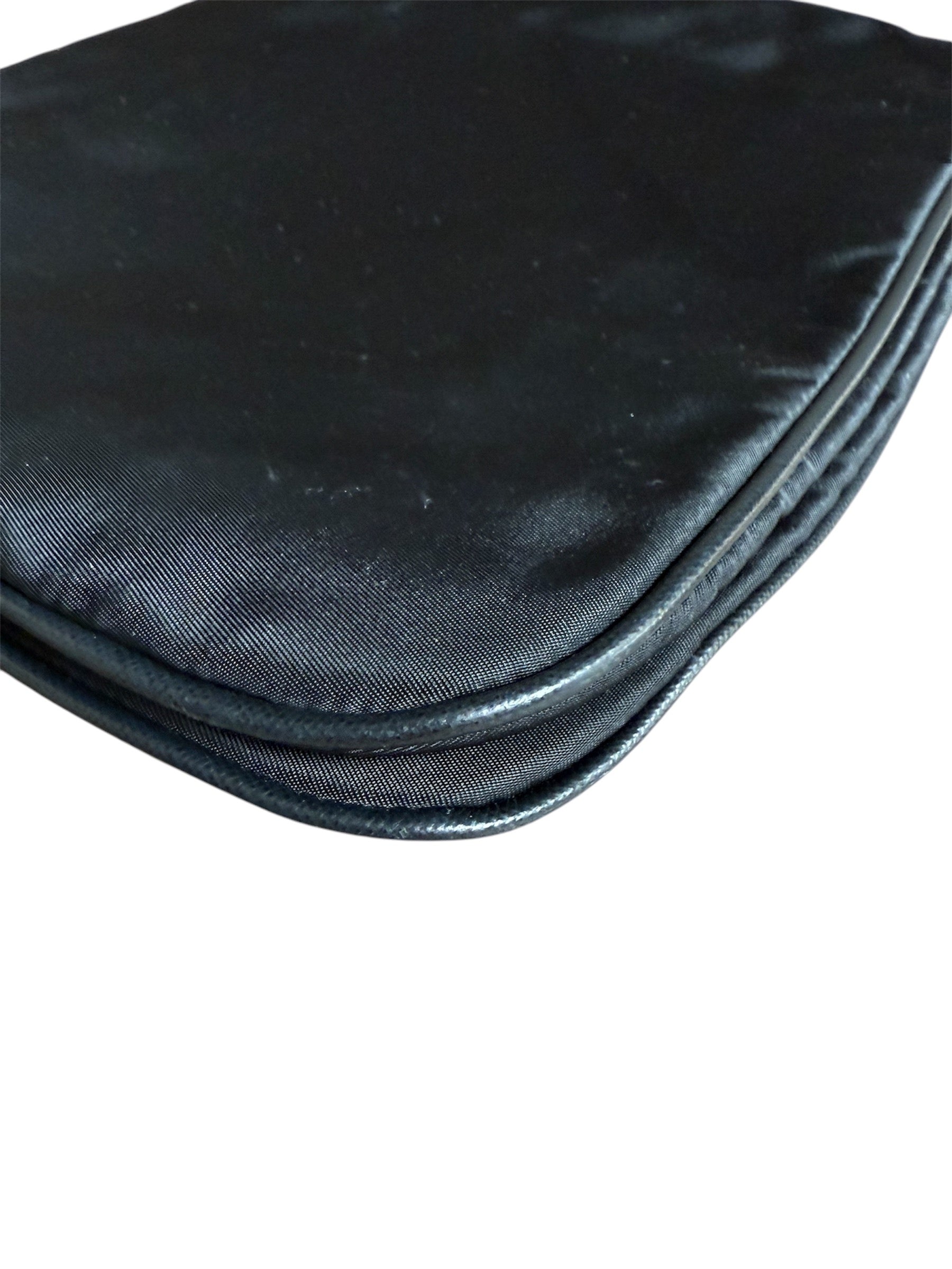 Prada Tessuto Nylon Crossbody Bag Black