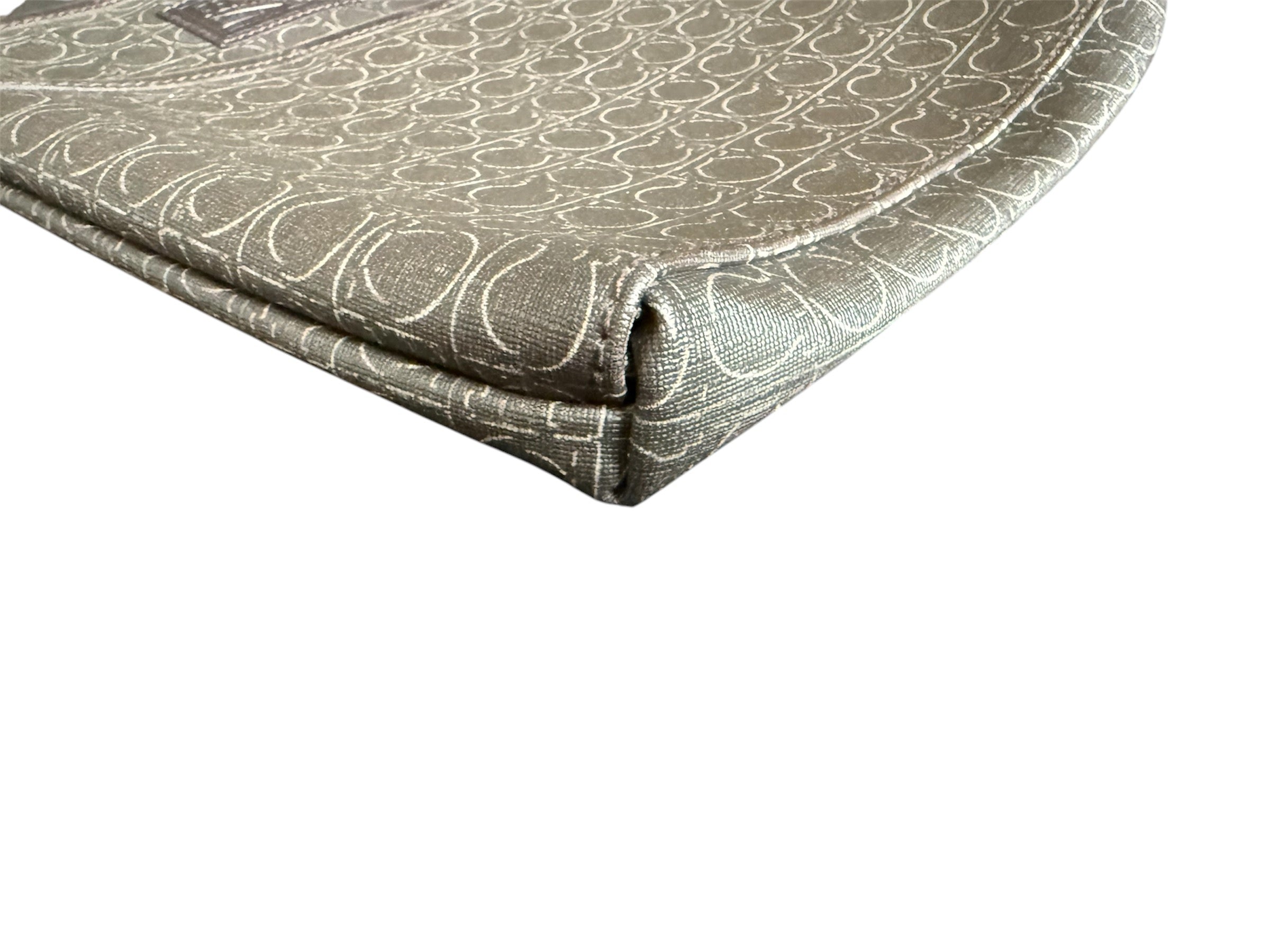 Salvatore Ferragamo PVC Crossbody Bag Brown