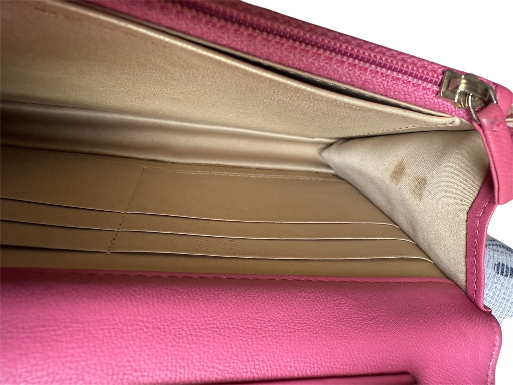 Chanel Camellia Wallet On Chain (WOC) Pink