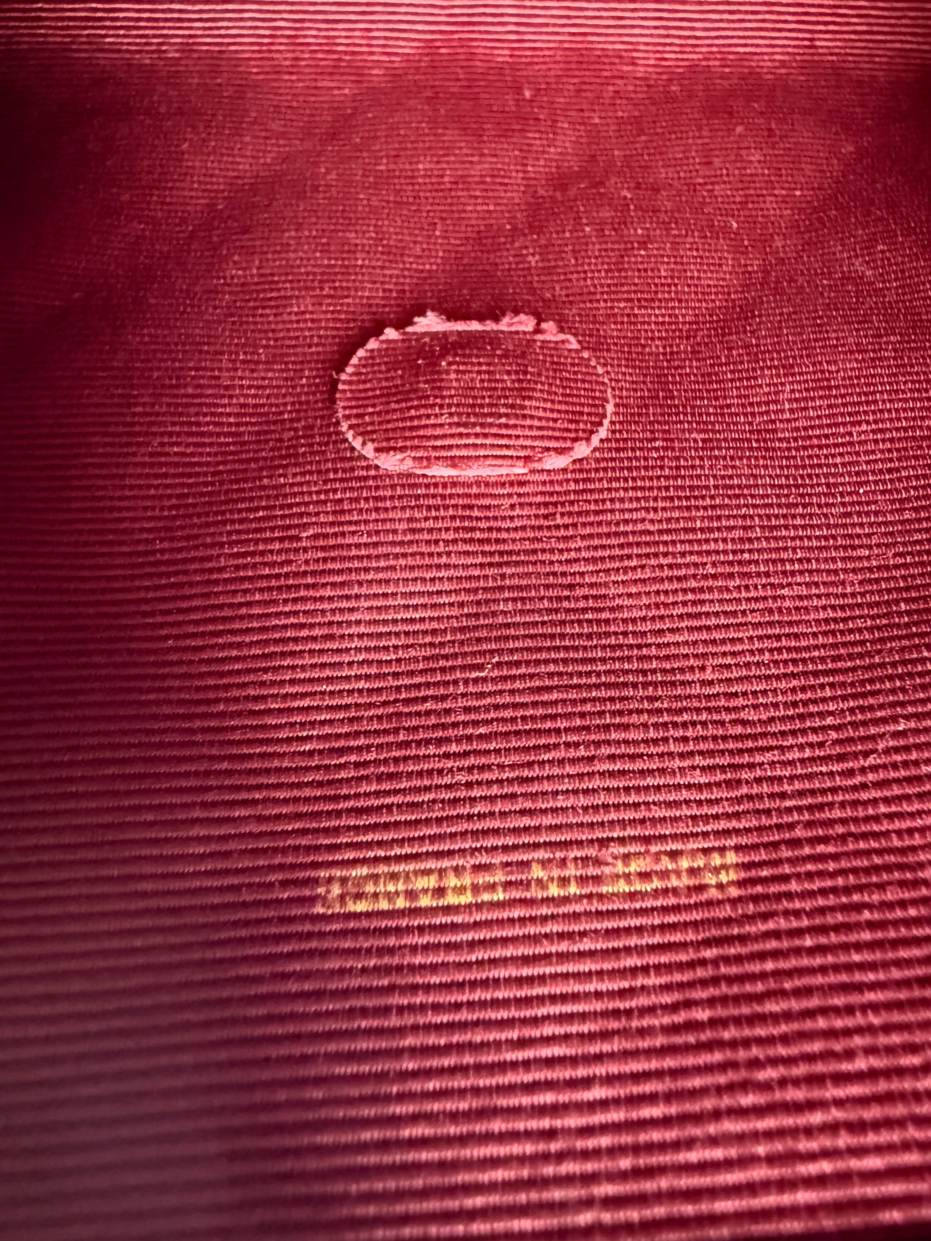 Chanel Vintage CC Mini Pushlock Quilted Lambskin Leather Chain Bag