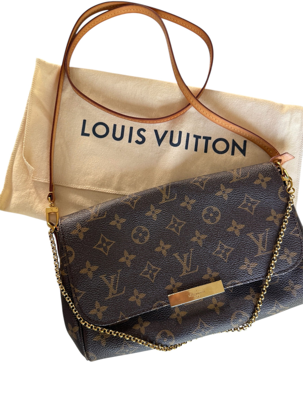 Louis Vuitton Favorite Monogram MM 2 Way Bag