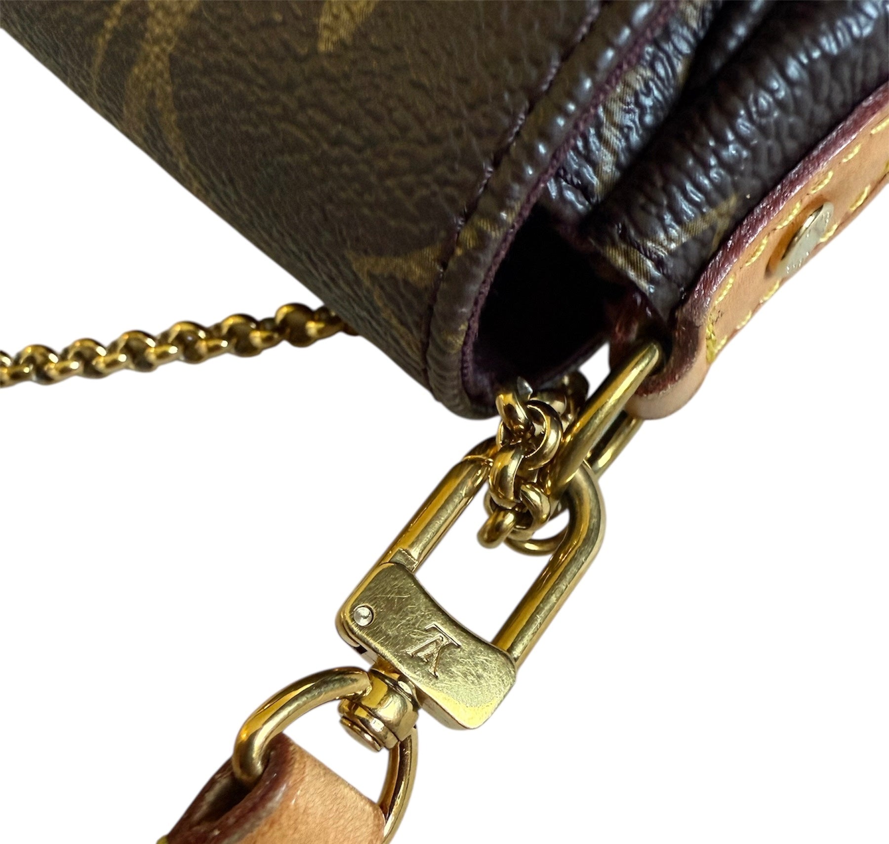 Louis Vuitton Favorite Monogram MM 2 Way Bag