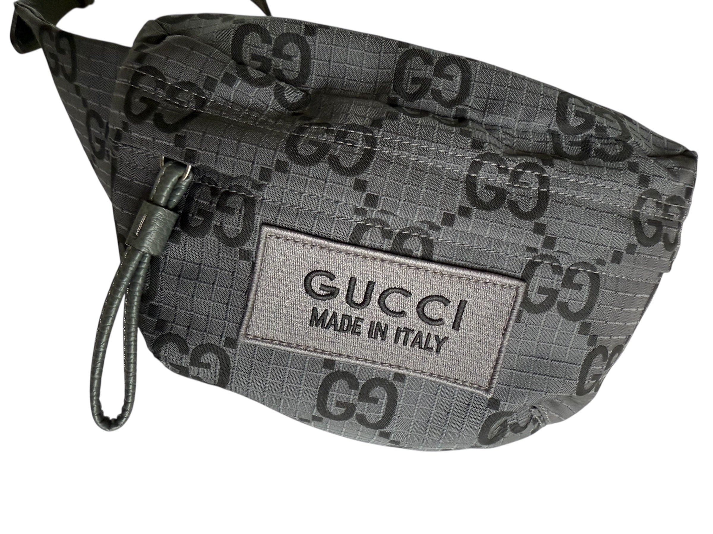 Gucci GG Eco Nylon Waist Pouch/Bum Bag (New Without Tags)