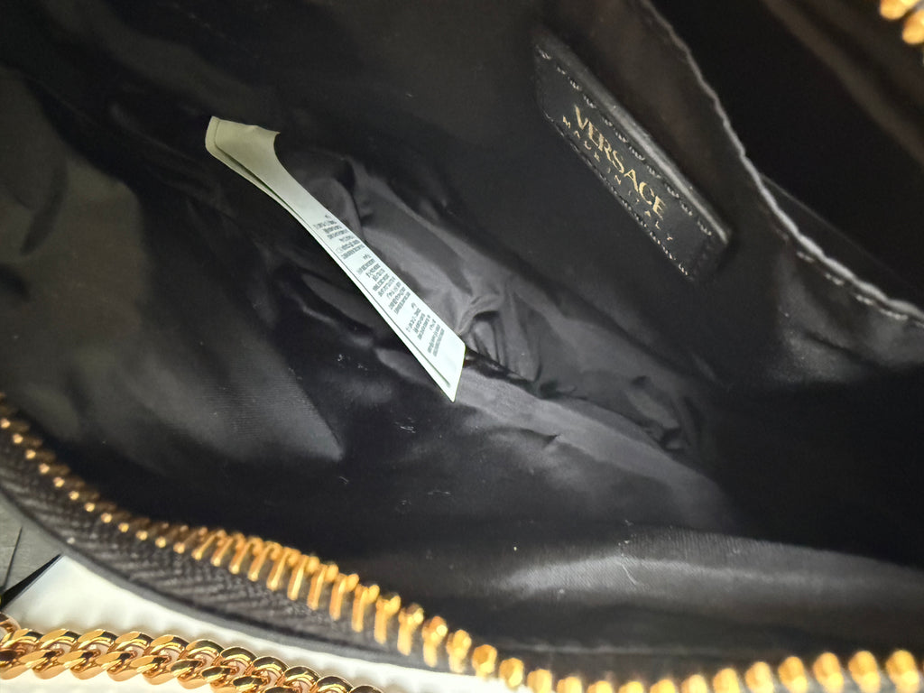 Versace Black Nylon Bag Small (Brand New With Tag)