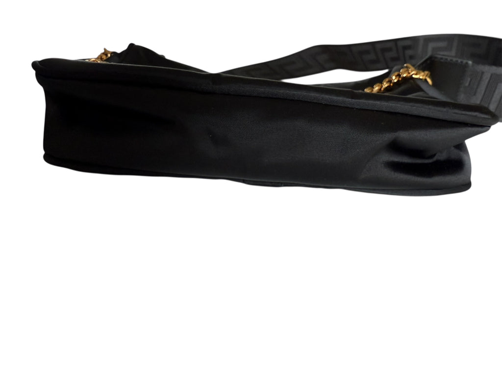 Versace Black Nylon Bag Small (Brand New With Tag)