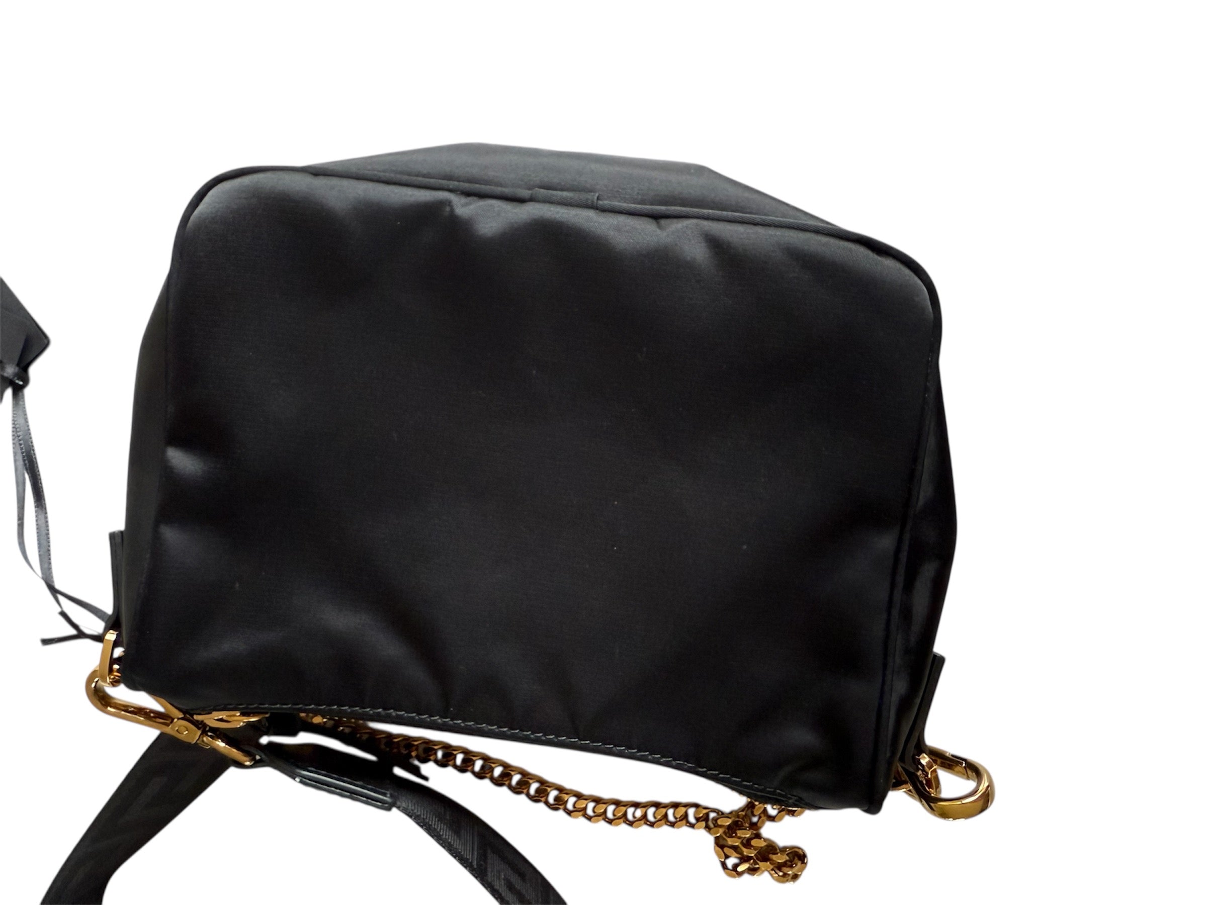 Versace Black Nylon Bag Small (Brand New With Tag)