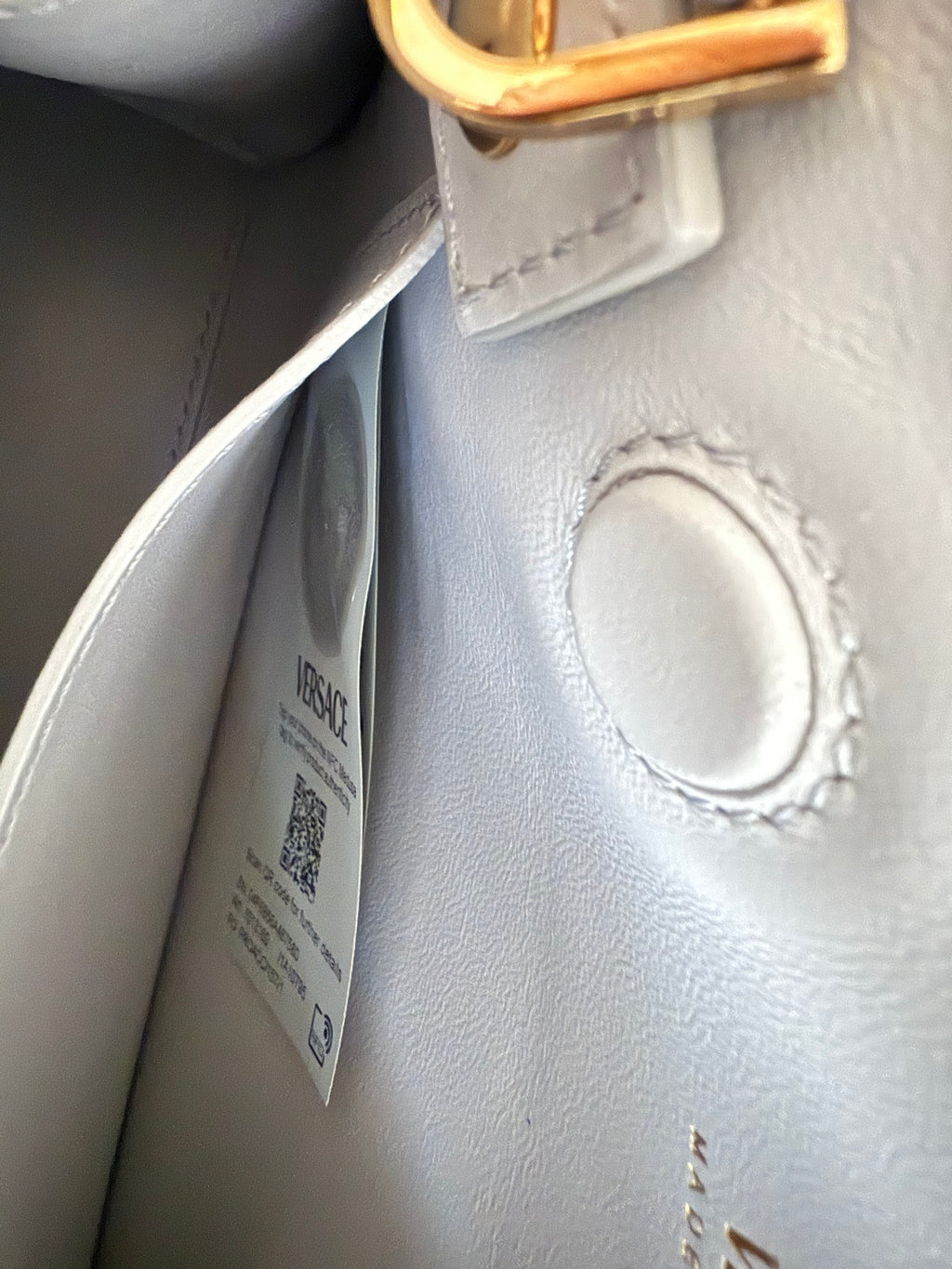 Versace Small Medusa ‘95 Tote Bag Grey