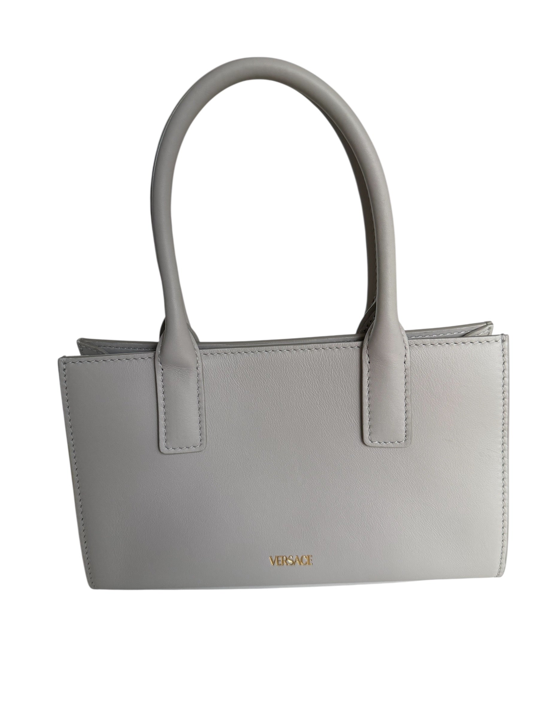 Versace Small Medusa ‘95 Tote Bag Grey