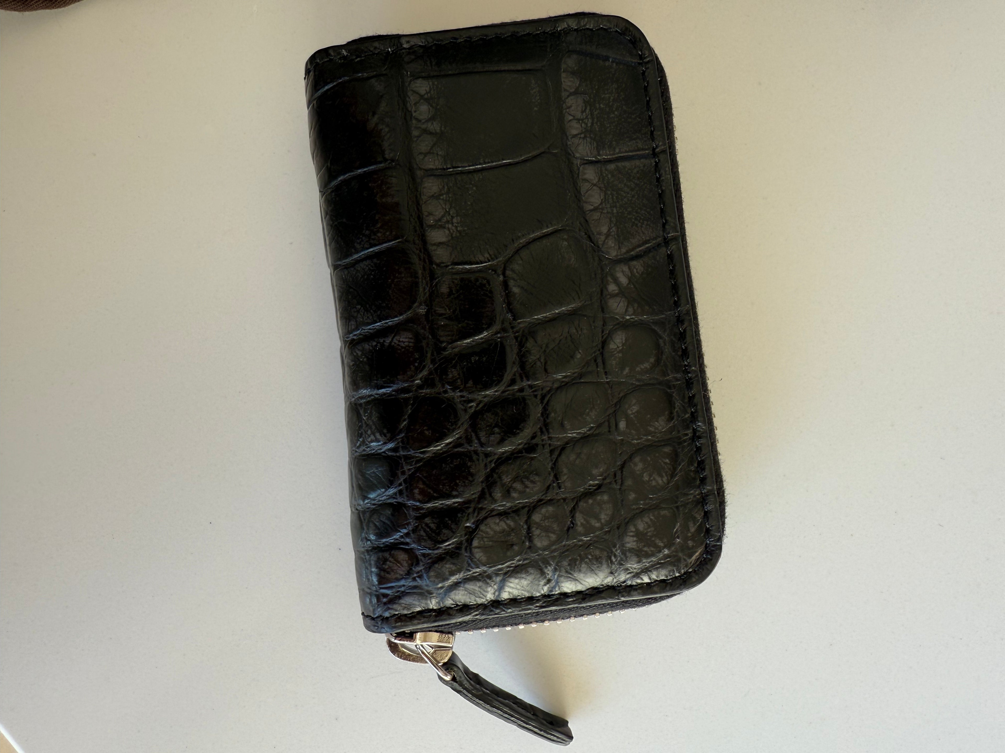 Gucci Alligator Leather Card Case