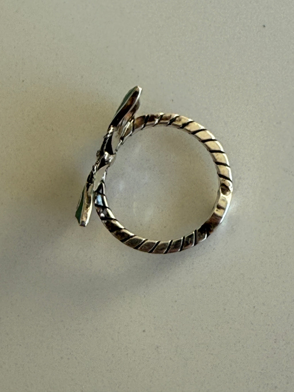 Gucci Silver Butterfly Ring