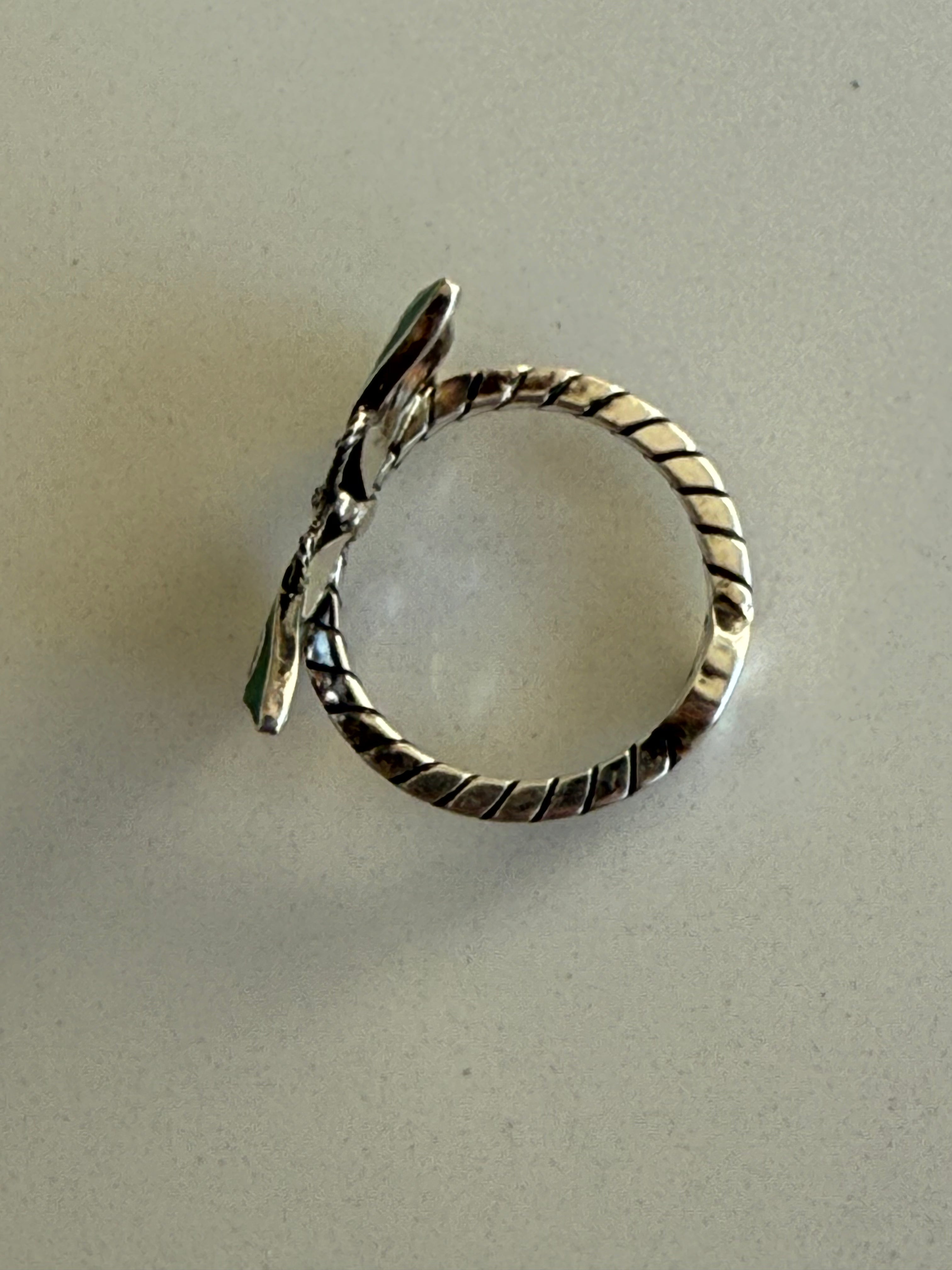 Gucci Silver Butterfly Ring