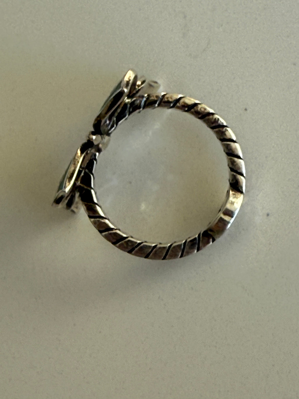 Gucci Silver Butterfly Ring