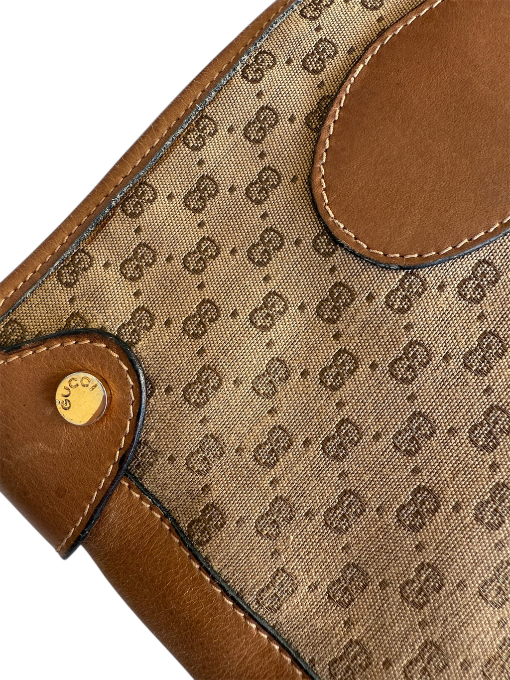 Gucci Vintage Micro GG Logo PVC Bag