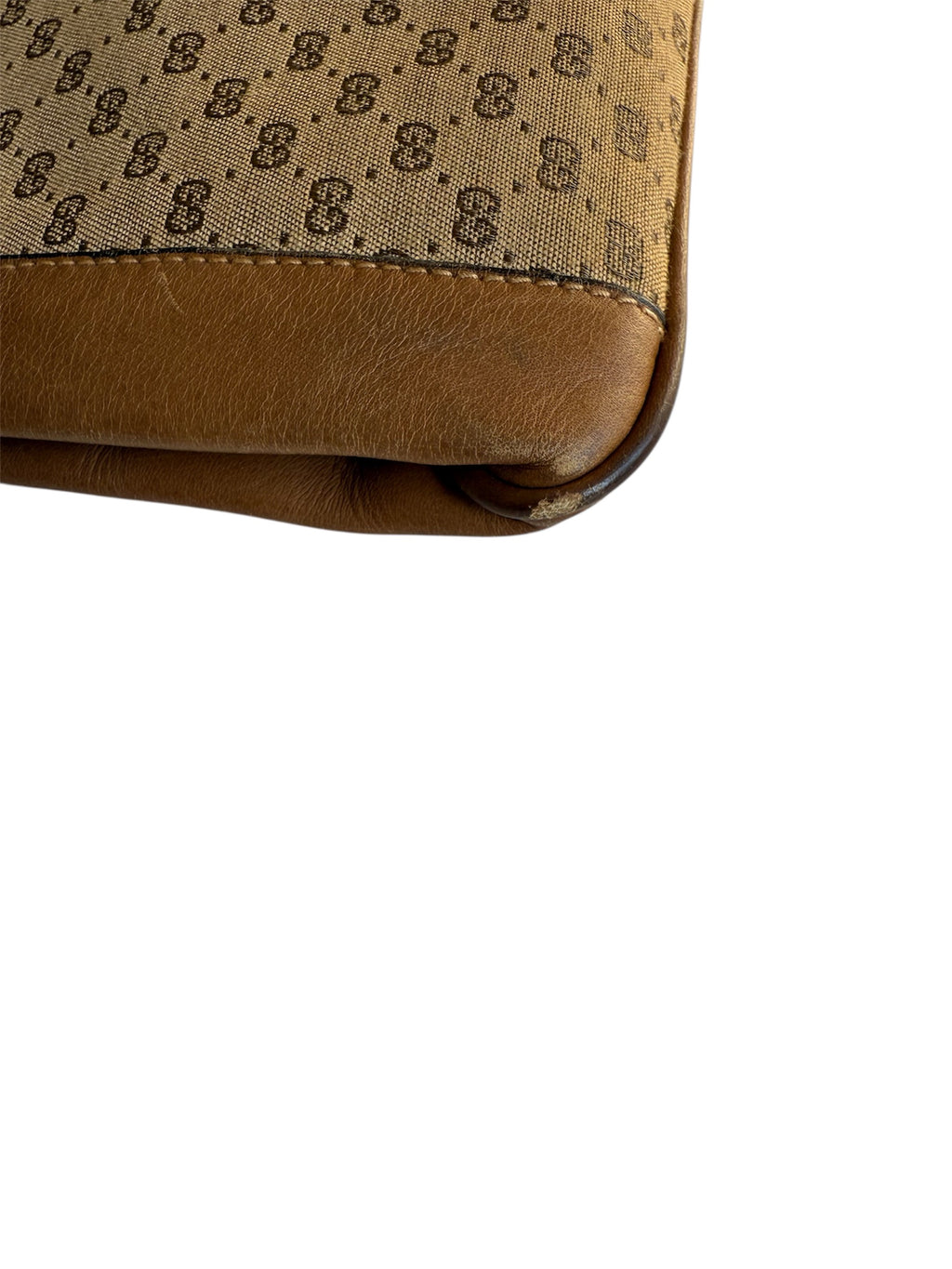 Gucci Vintage Micro GG Logo PVC Bag