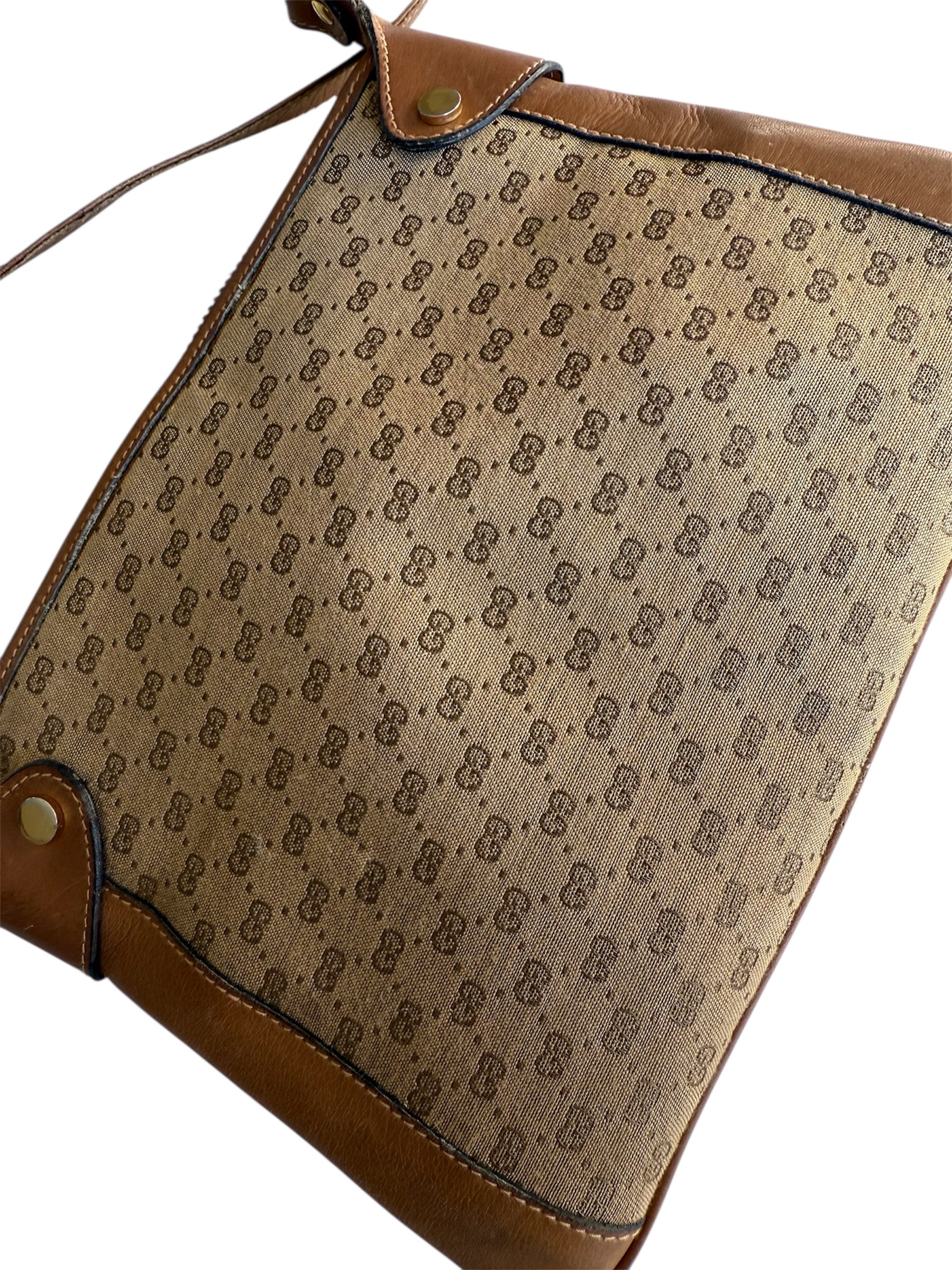 Gucci Vintage Micro GG Logo PVC Bag