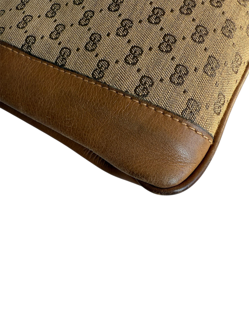 Gucci Vintage Micro GG Logo PVC Bag