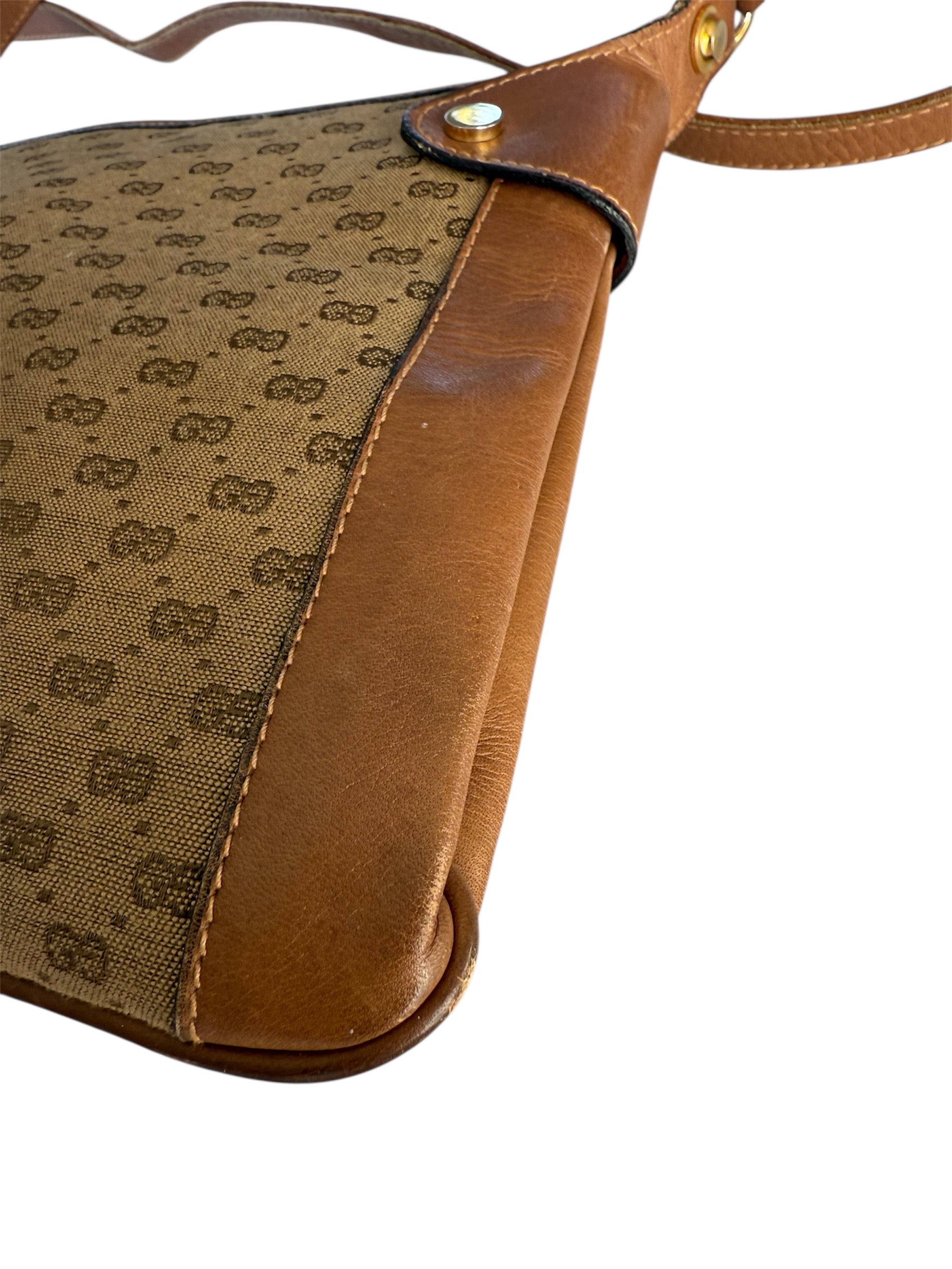 Gucci Vintage Micro GG Logo PVC Bag