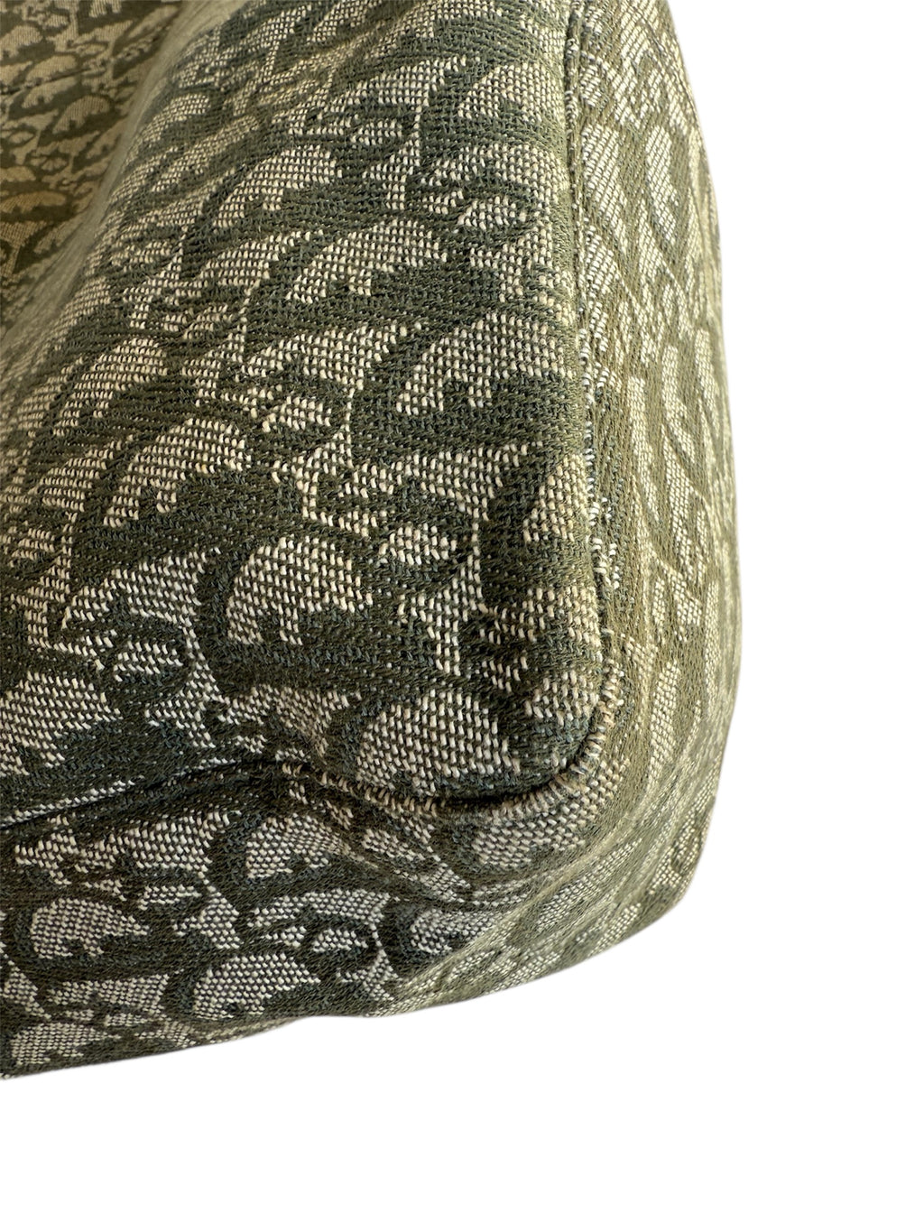 Christian Dior Trotter Green Tote Bag