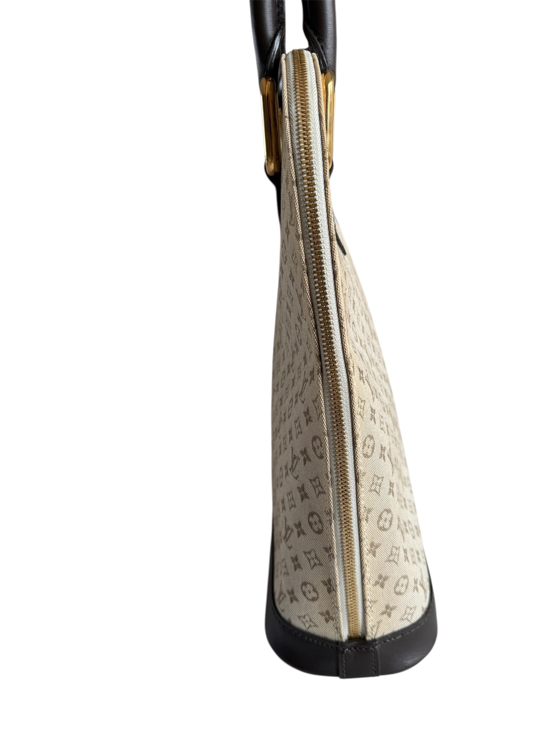 Louis Vuitton Mini Lin Alma Tall