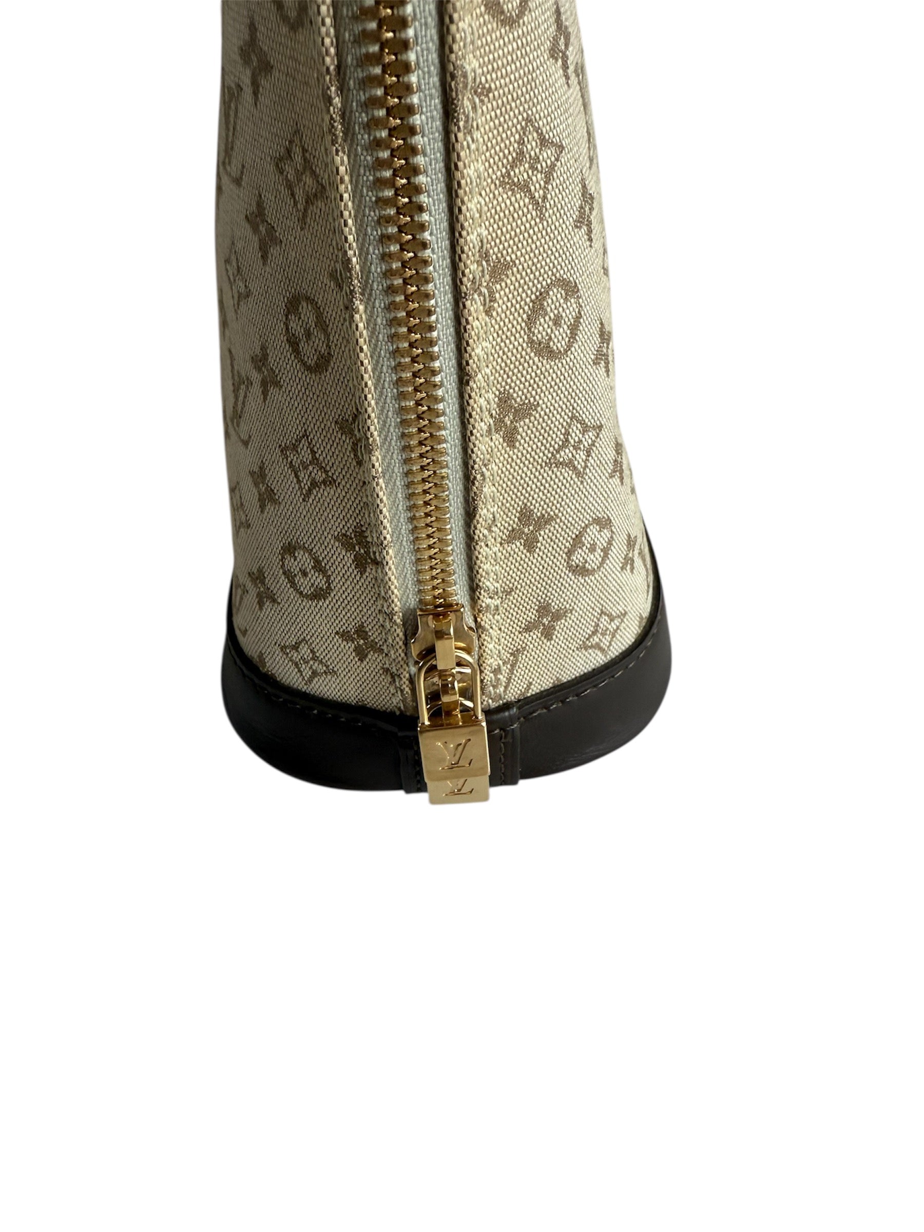 Louis Vuitton Mini Lin Alma Tall