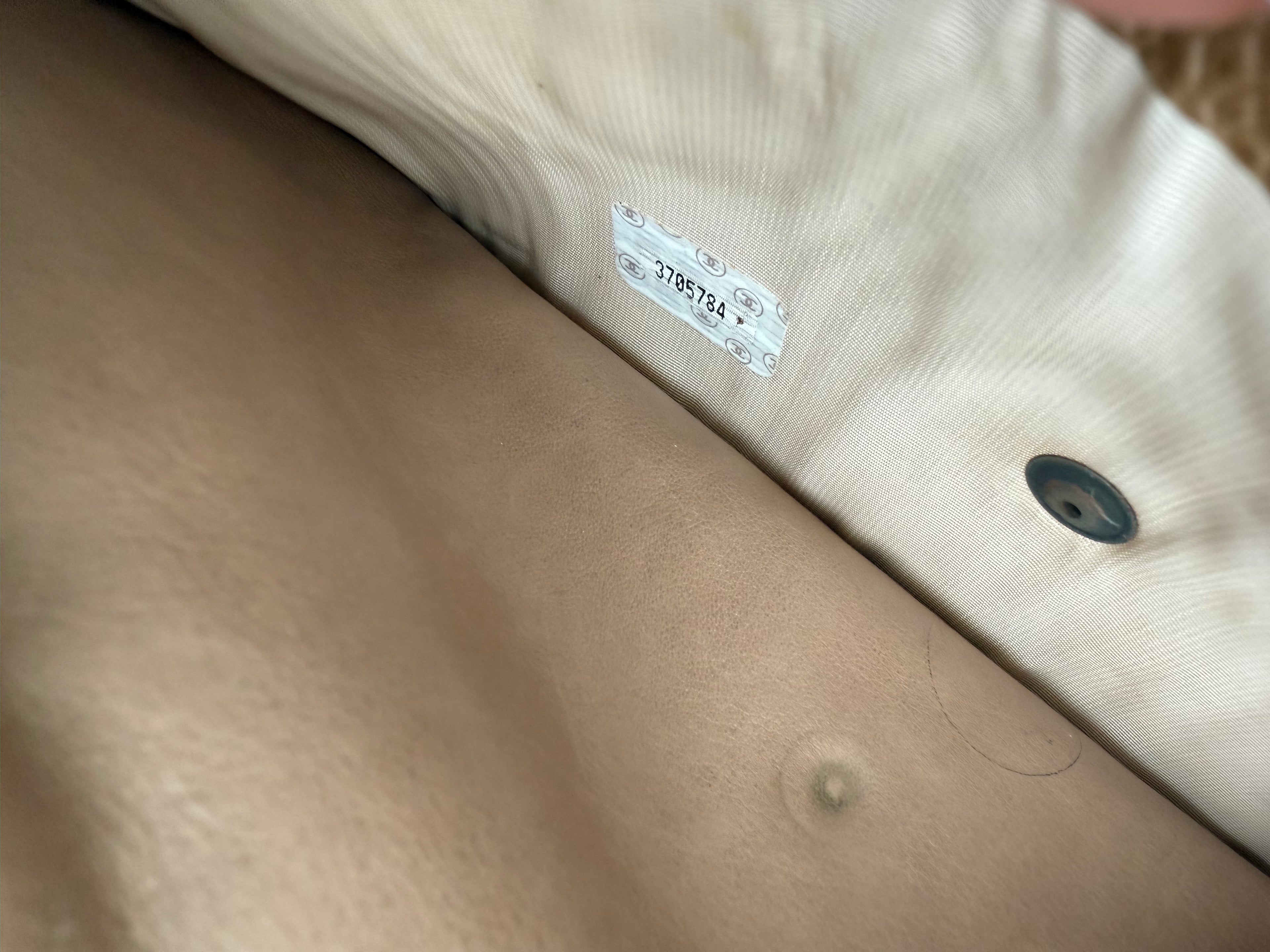 Chanel Timeless CC Wallet On Chain Nude Caviar Leather