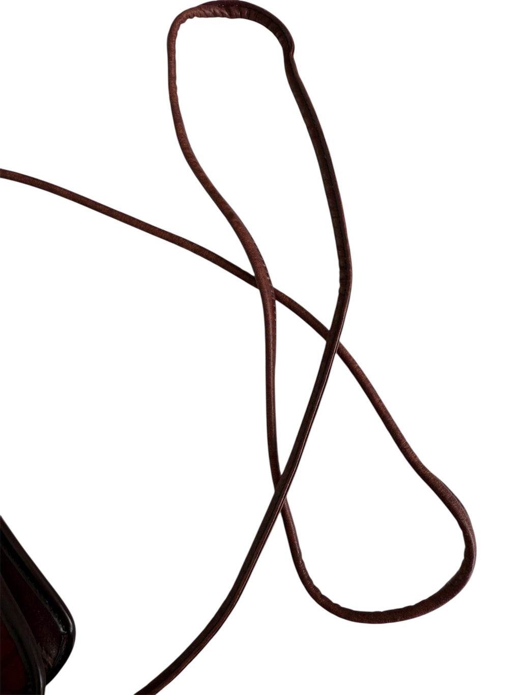 Christian Dior Shoulder Bag Bordeaux Canvas