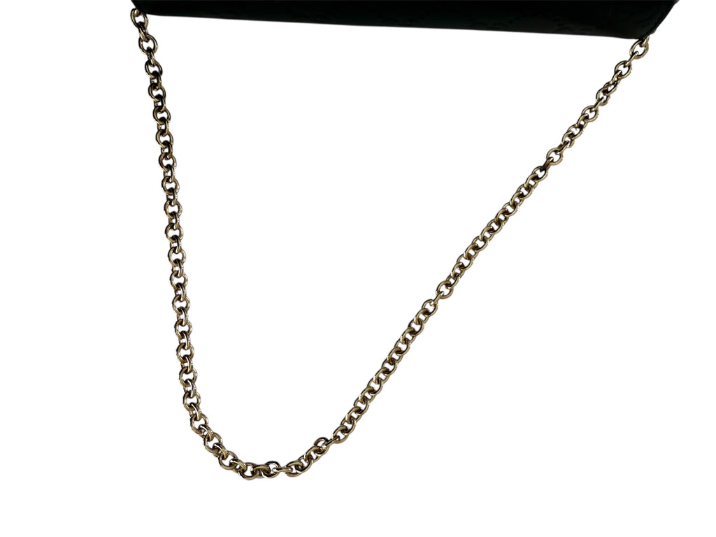 Gucci Black Leather Wallet On Chain